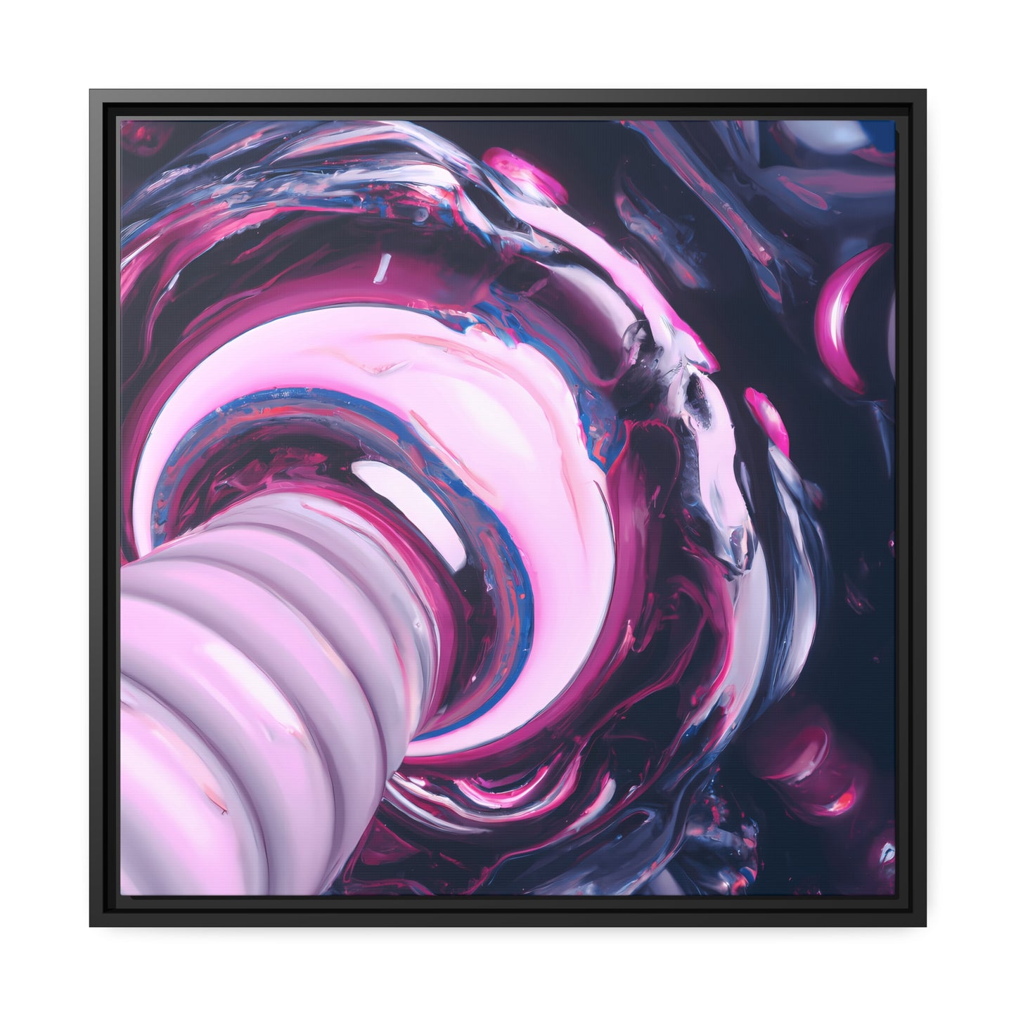 Temporal Flux 15 - on Framed Canvas