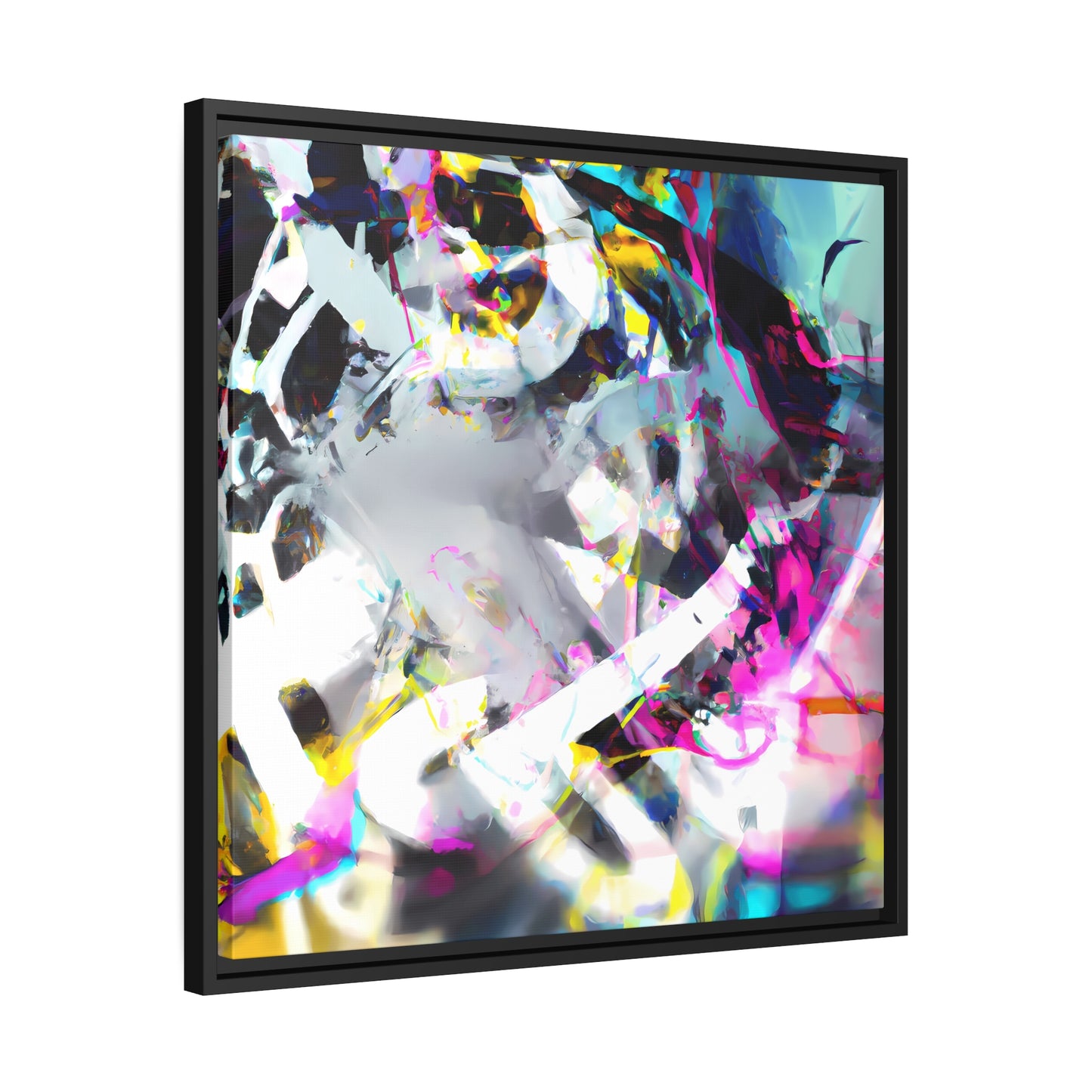 Future Graffiti 27 - on Framed Canvas