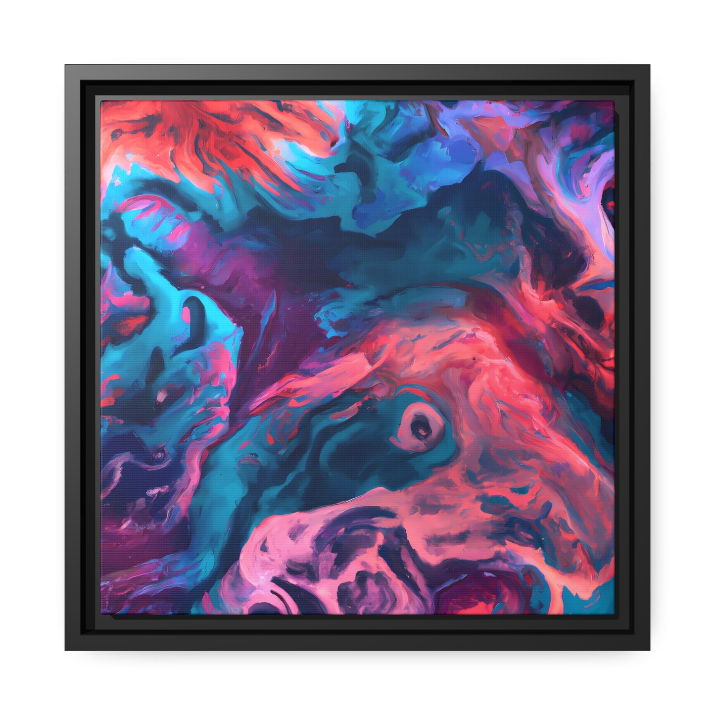 Quantum Euphoria 16 - on Framed Canvas