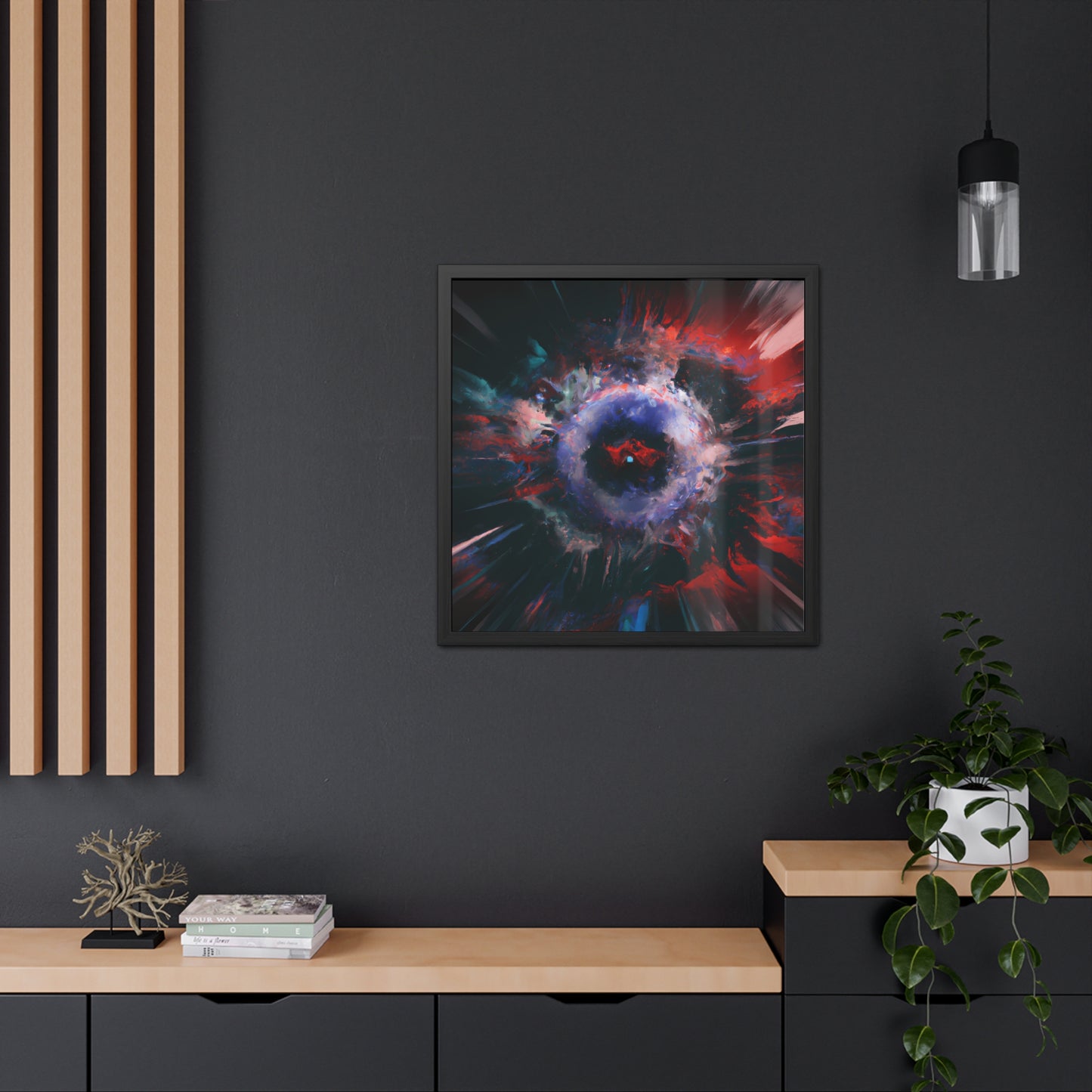 Fabstract 86 - on Framed Print