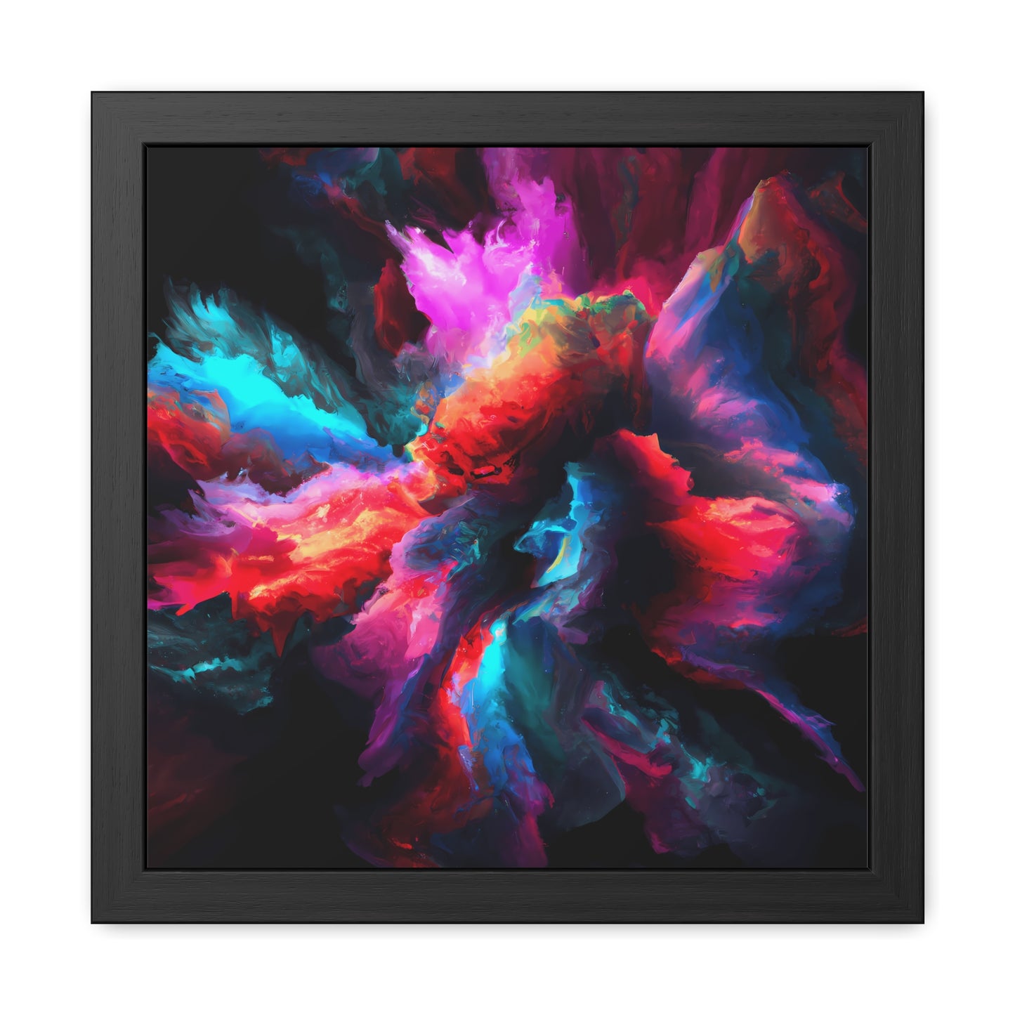 Fabstract 61 - on Framed Print