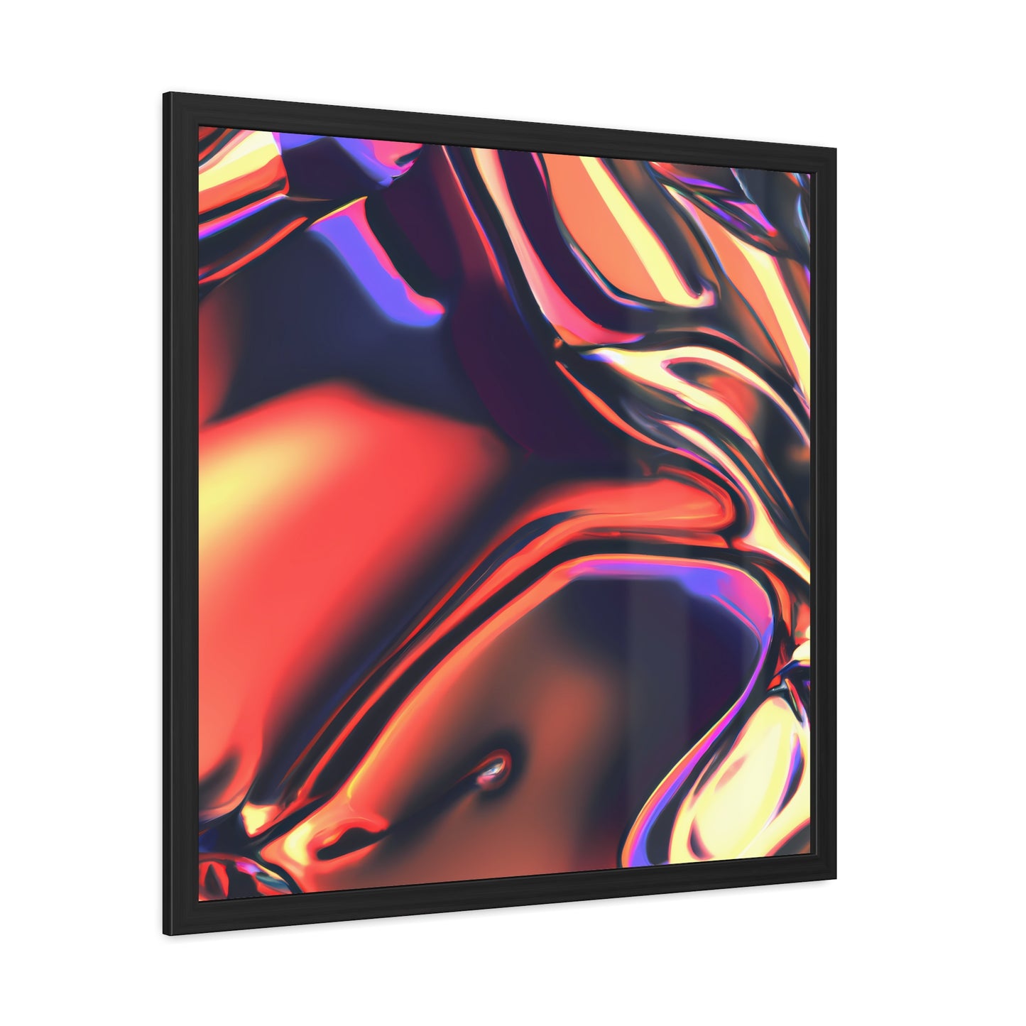 Neon Nexus 15 - on Framed Print