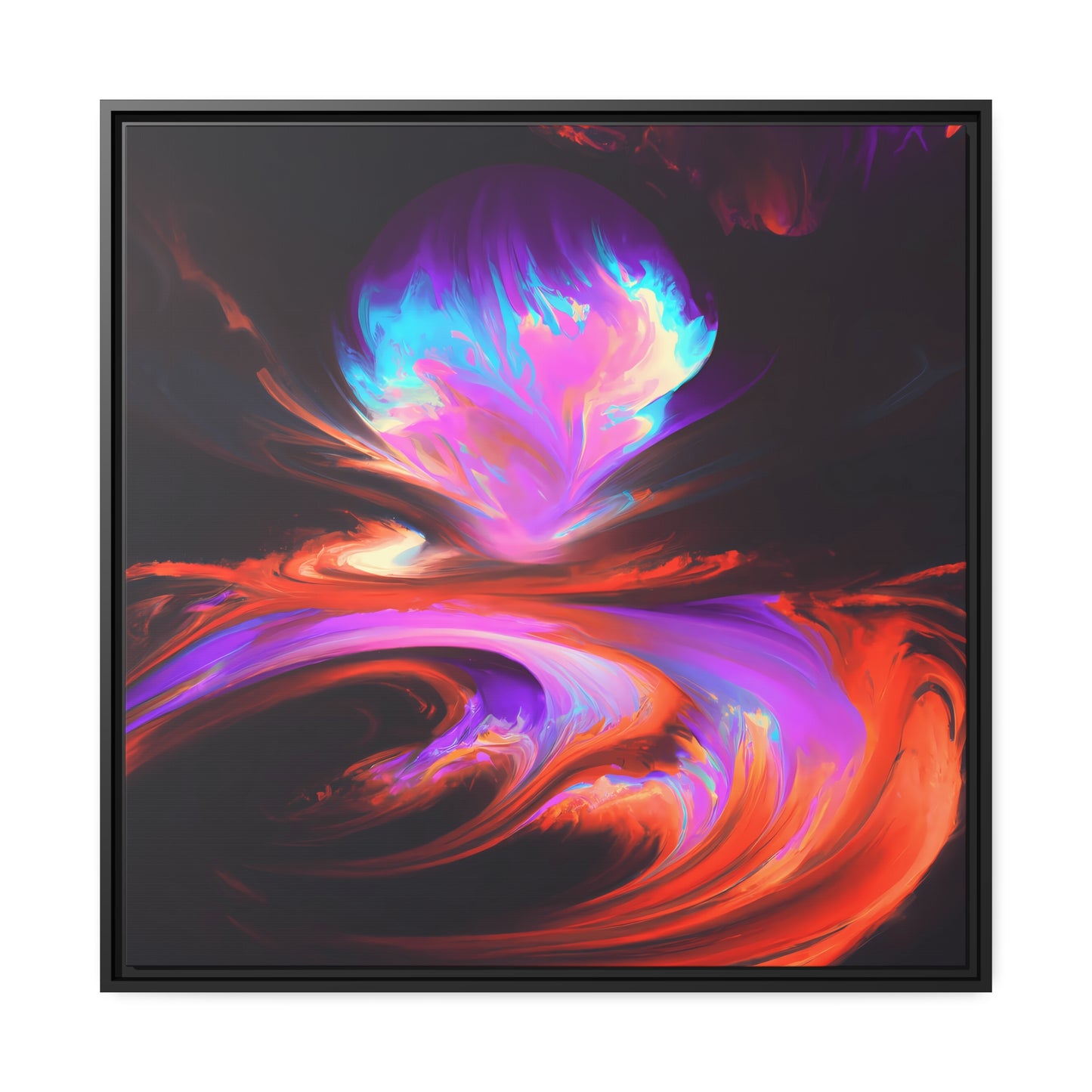 Quantum Euphoria 13 - on Framed Canvas