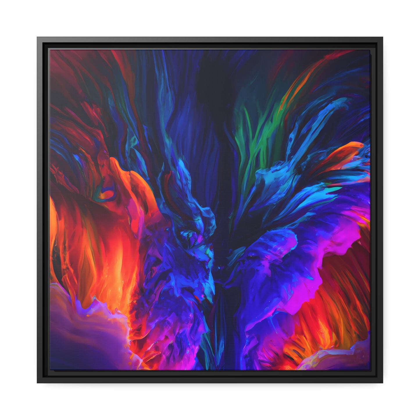 Quantum Euphoria 3 - on Framed Canvas