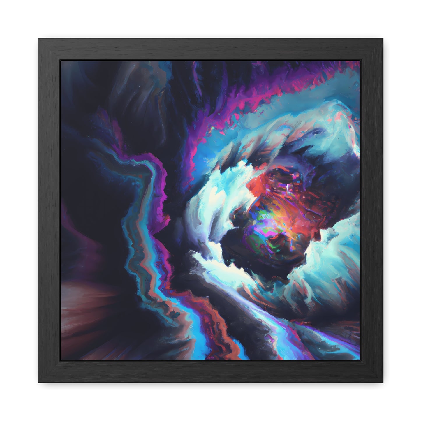 Quantum Euphoria 7 - on Framed Print