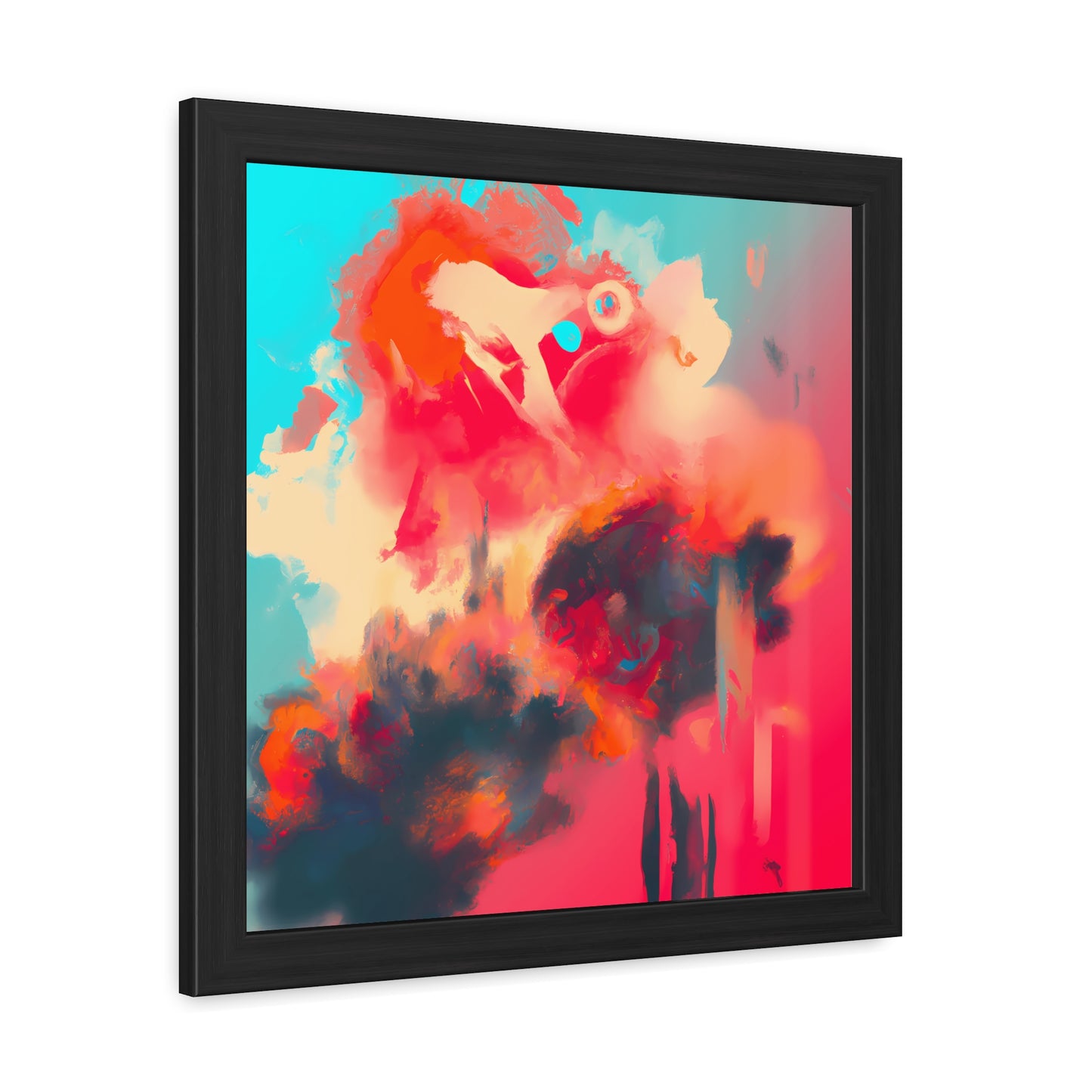 Fabstract 48 - on Framed Print