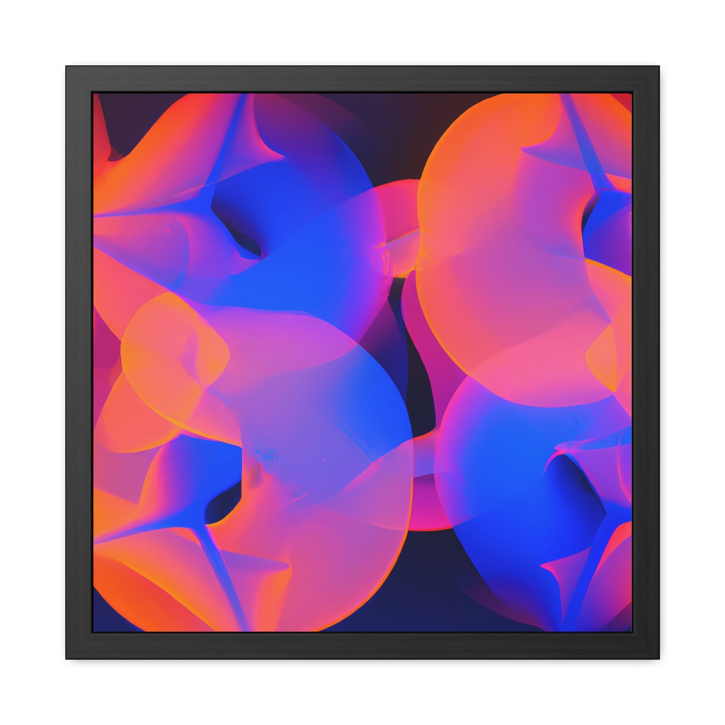 Neon Nexus 5 - on Framed Print