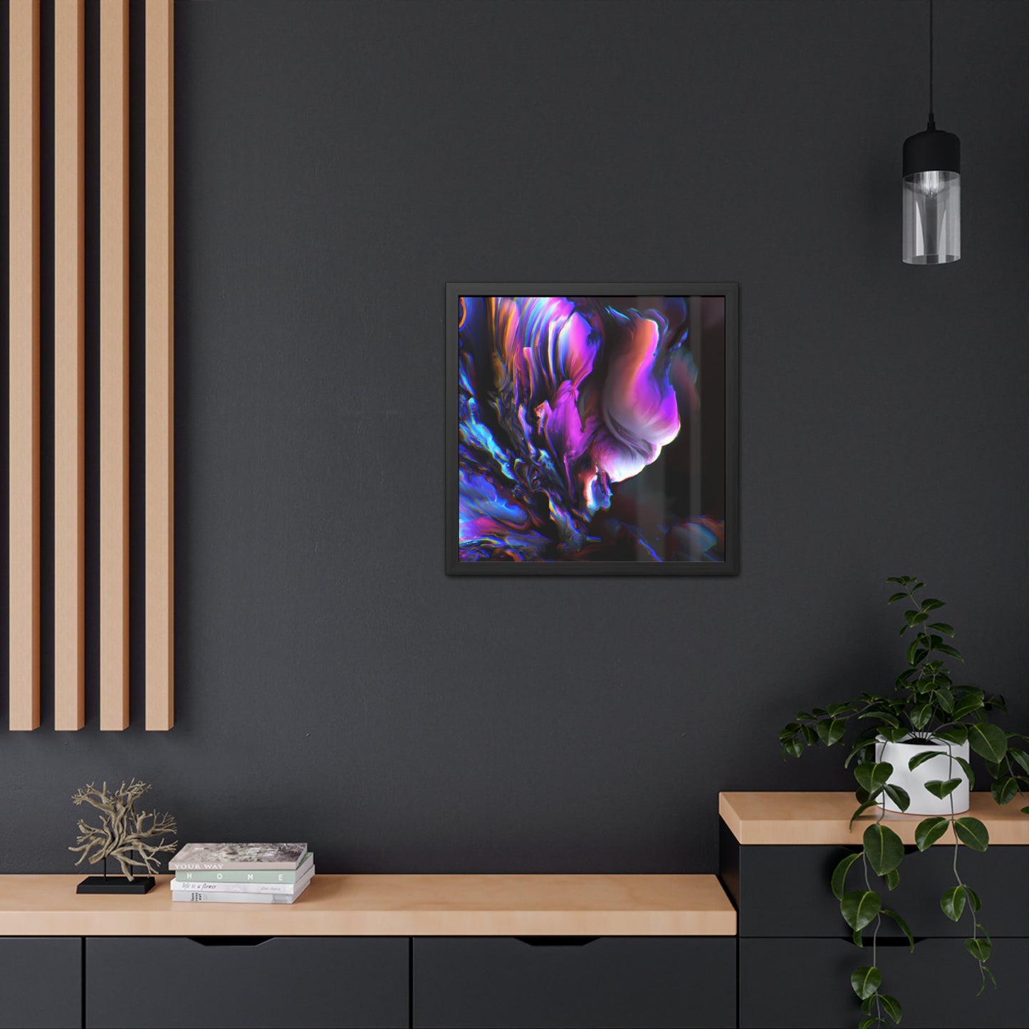 Quantum Euphoria 20 - on Framed Print