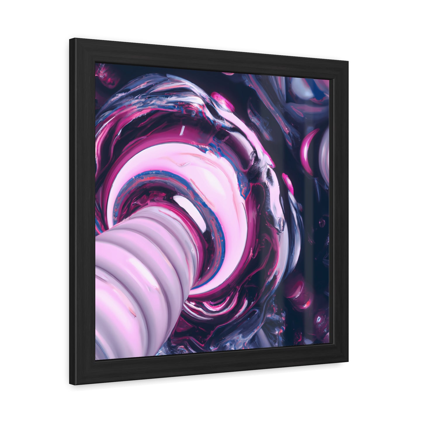 Temporal Flux 10 - on Framed Print