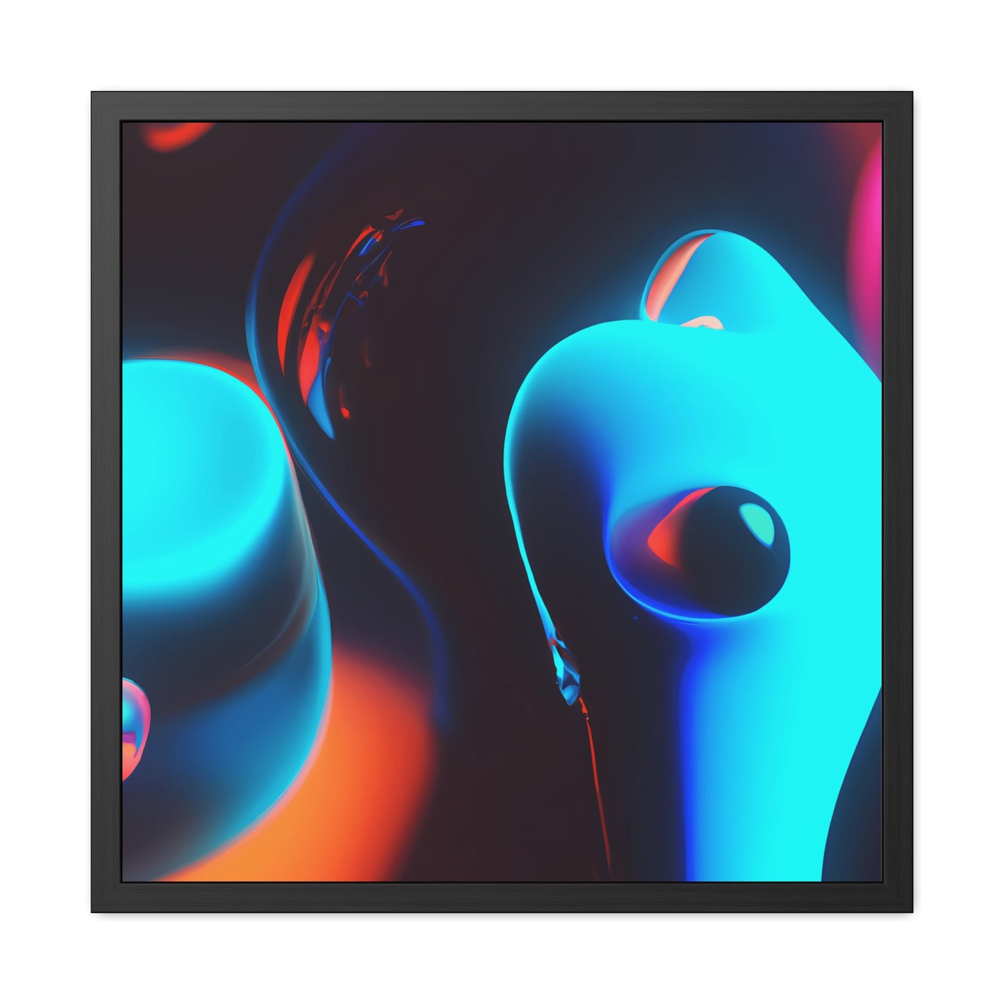 Fabstract 22 - on Framed Print