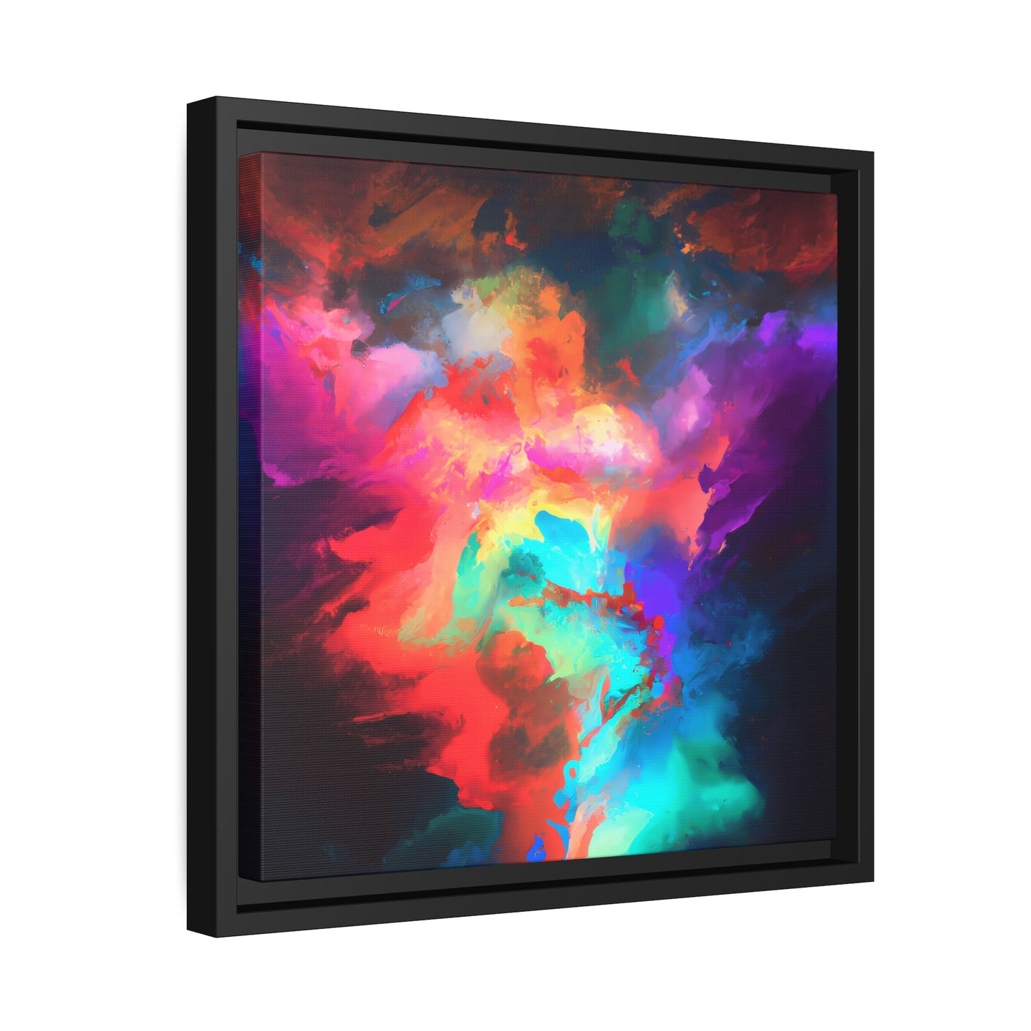 Quantum Euphoria 18 - on Framed Canvas