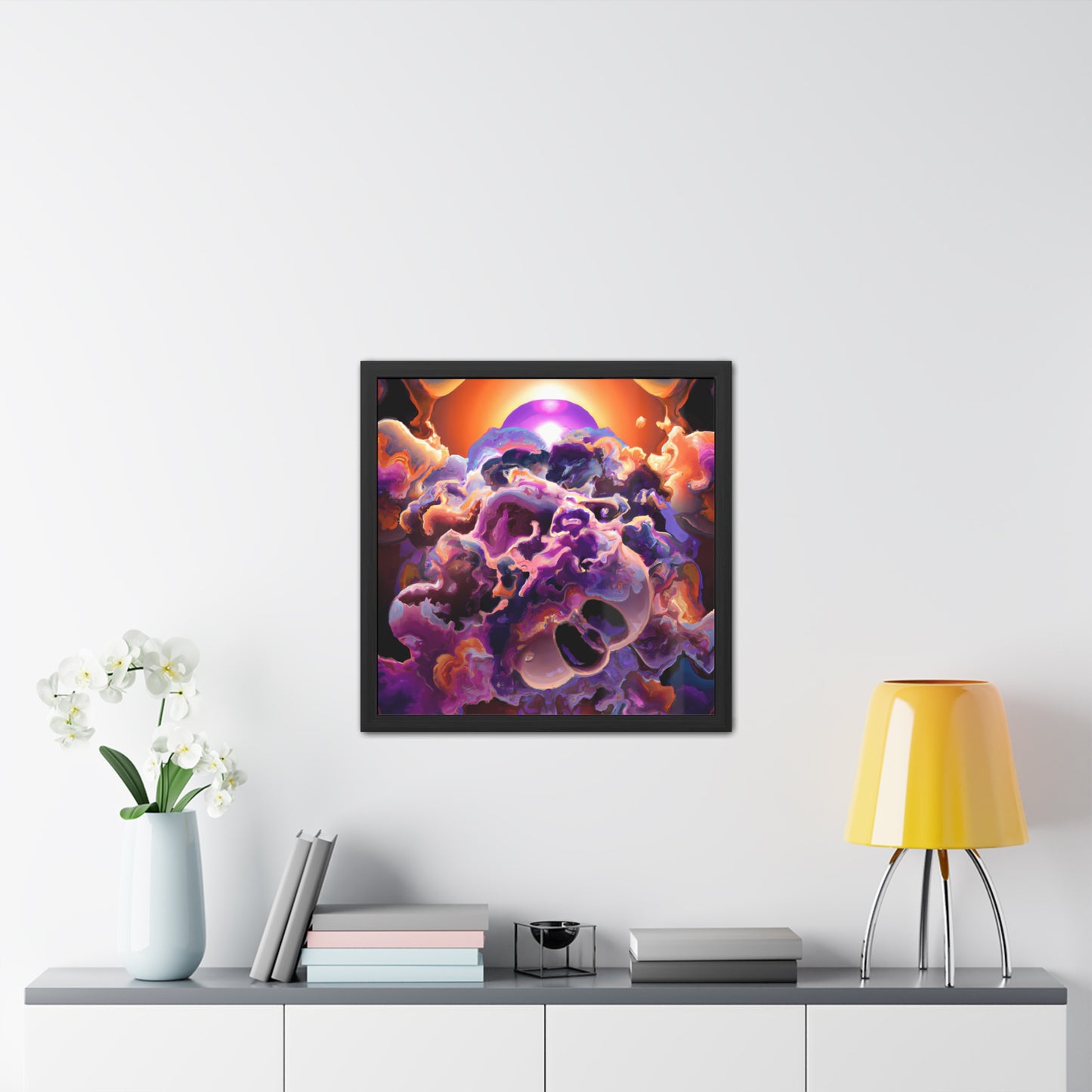 Temporal Flux 11 - on Framed Print