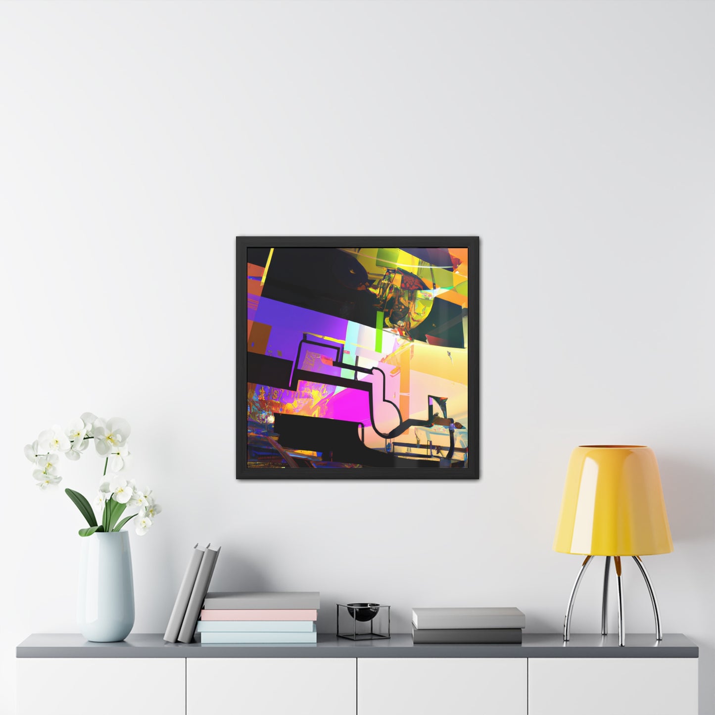 Future Graffiti 5 - on Framed Print