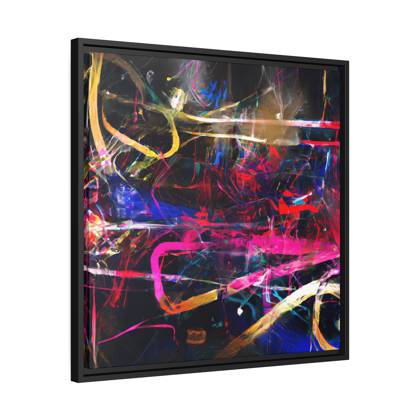 Future Graffiti 29 - on Framed Canvas