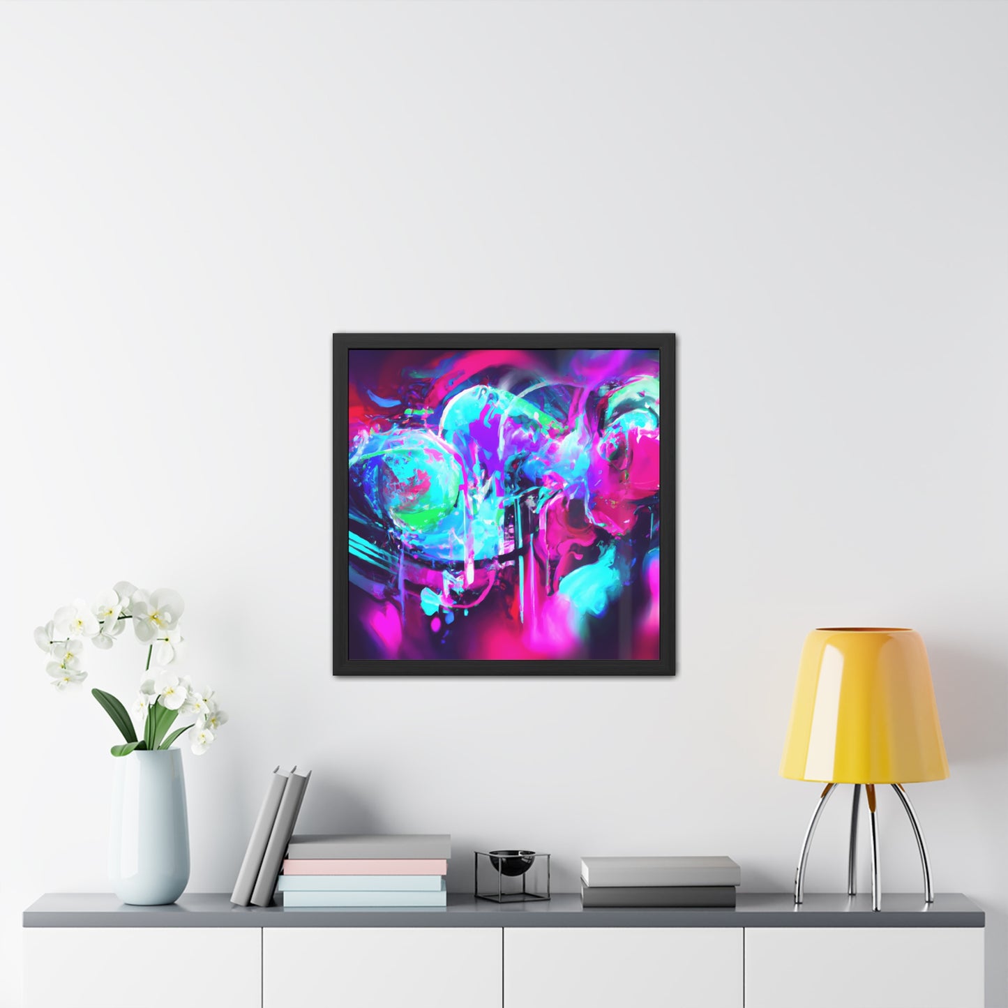 Future Graffiti 16 - on Framed Print