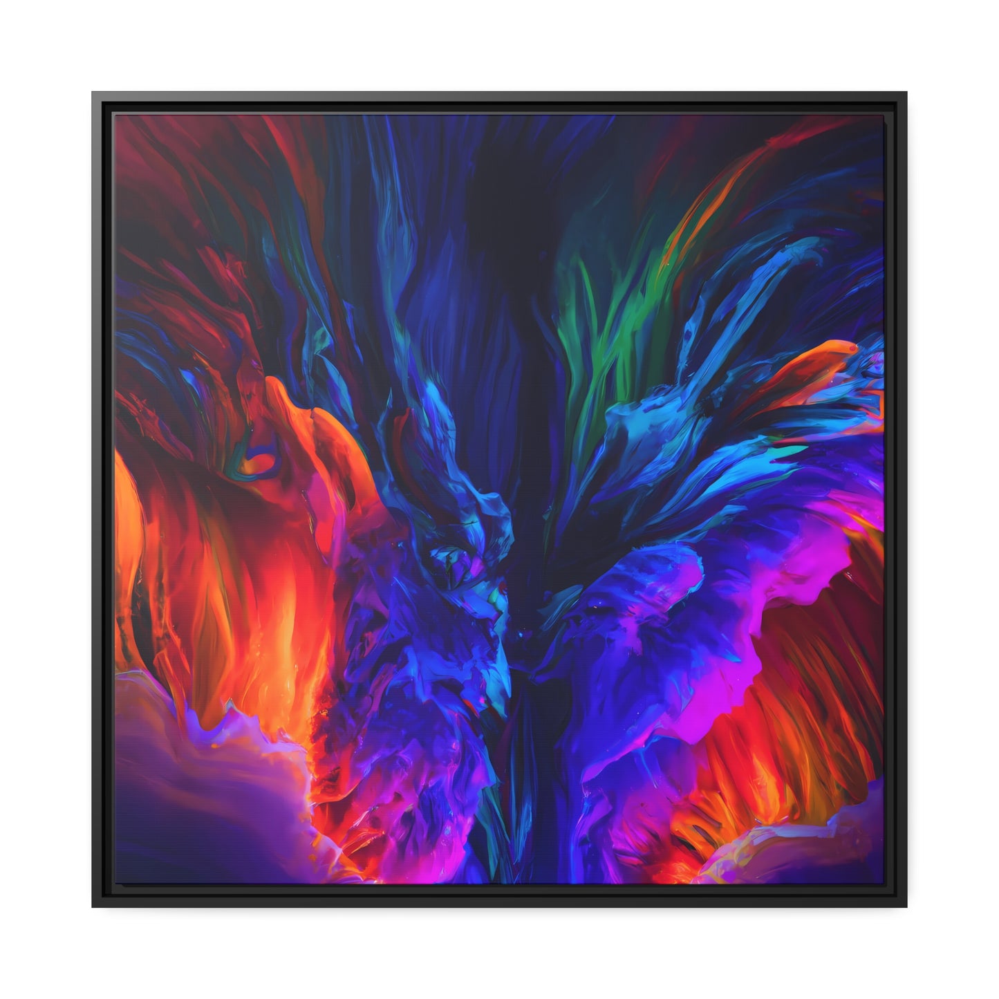 Quantum Euphoria 3 - on Framed Canvas