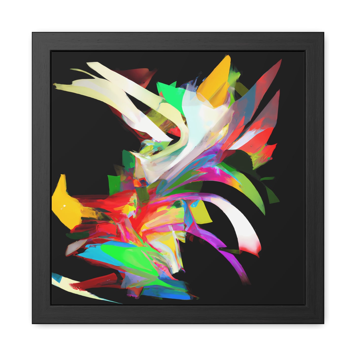 Fabstract 8 - on Framed Print