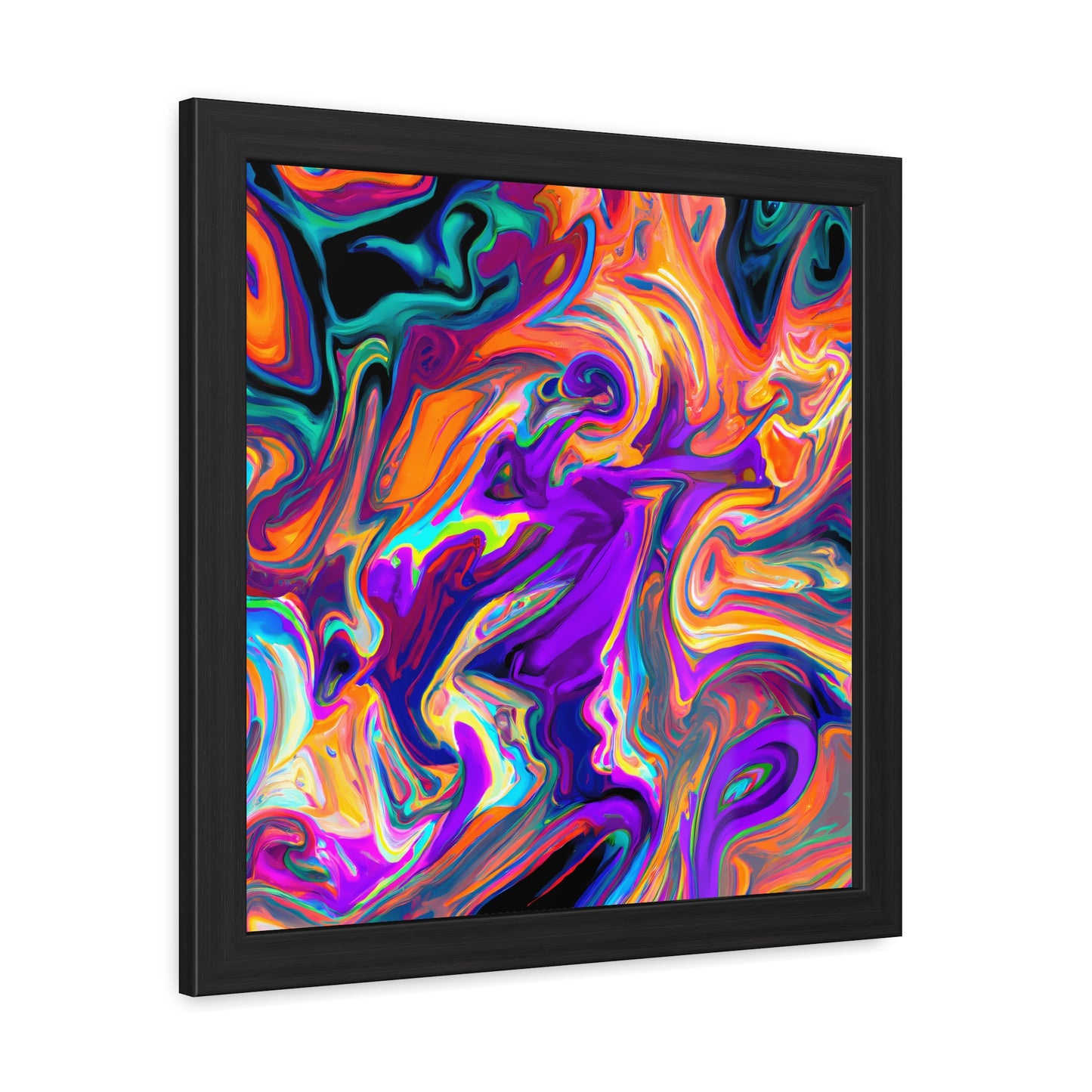 Fabstract 91 - on Framed Print