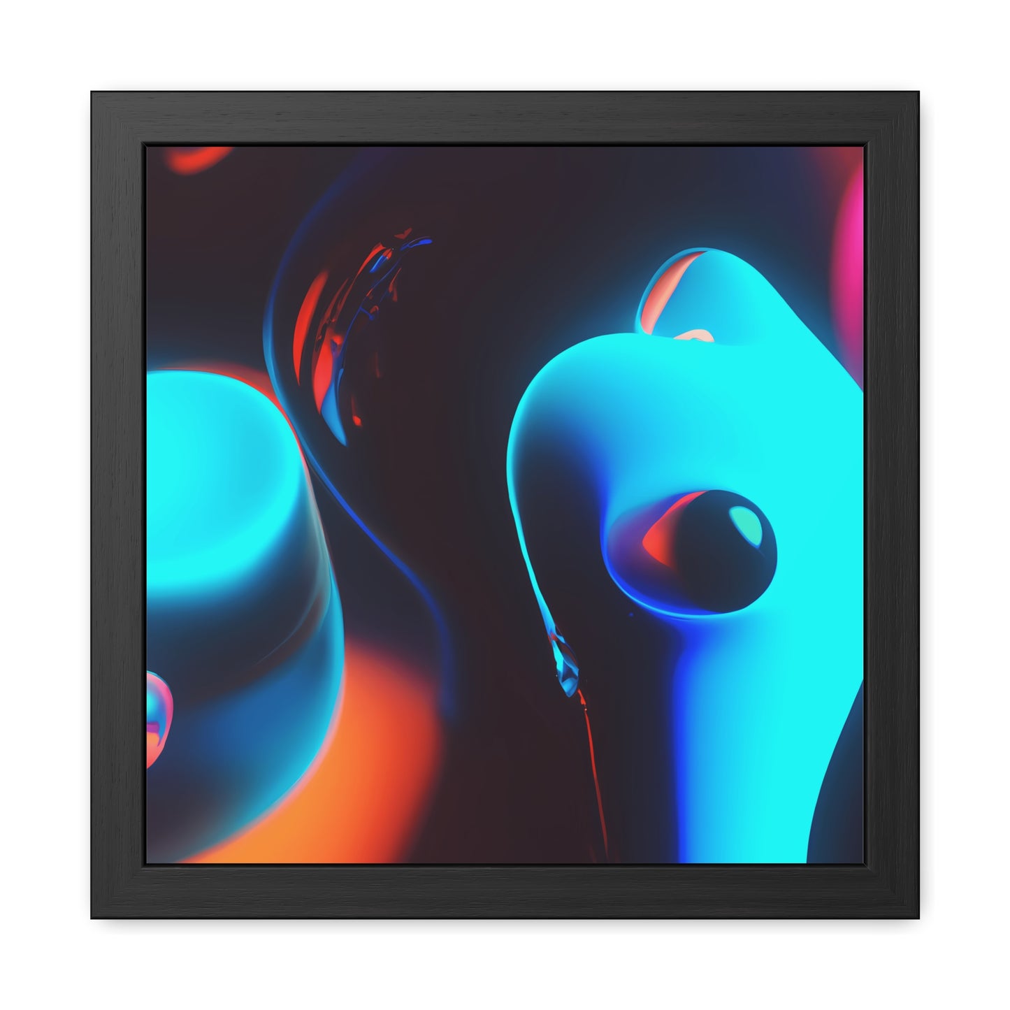 Fabstract 22 - on Framed Print