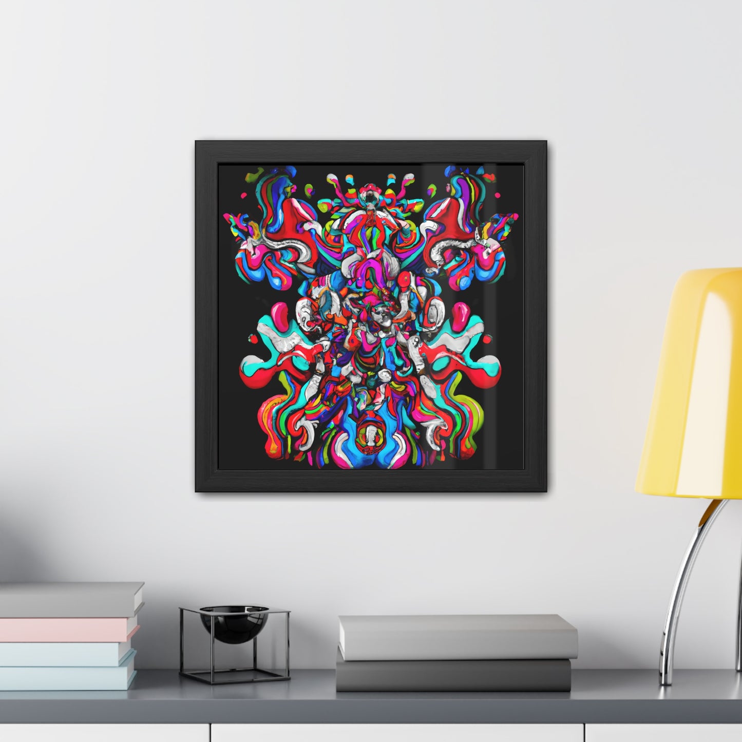 Fabstract 34 - on Framed Print