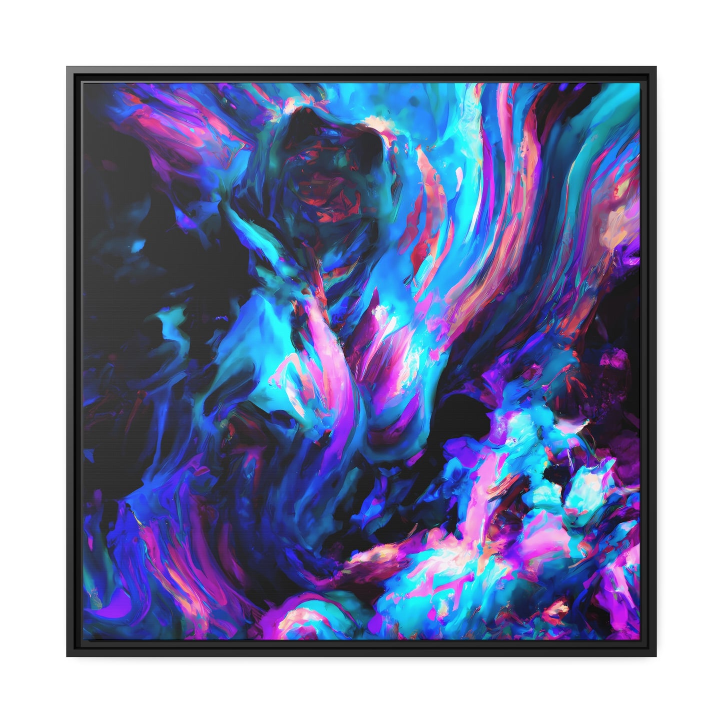 Quantum Euphoria 12 - on Framed Canvas