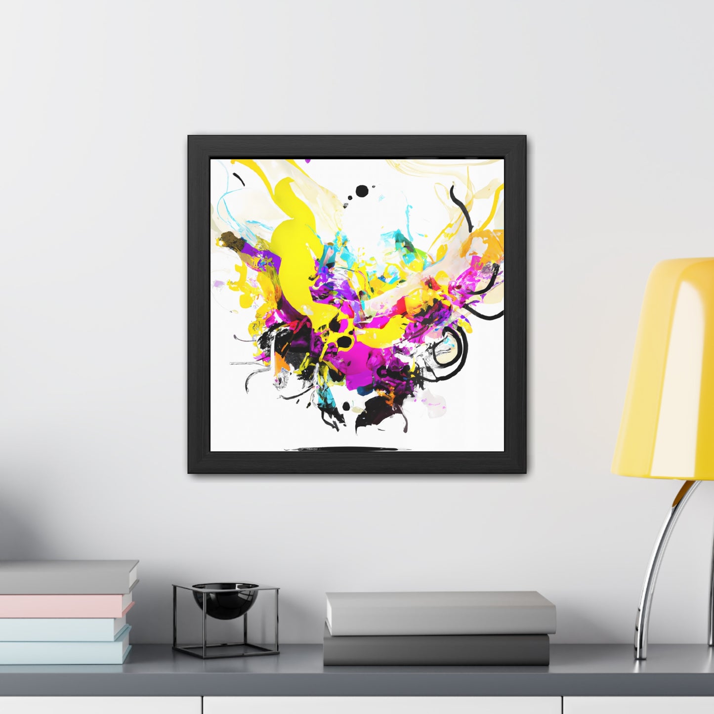 Fabstract 44 - on Framed Print