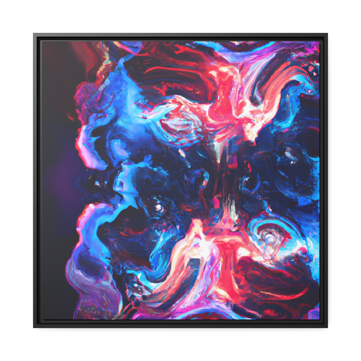 Quantum Euphoria 5 - on Framed Canvas