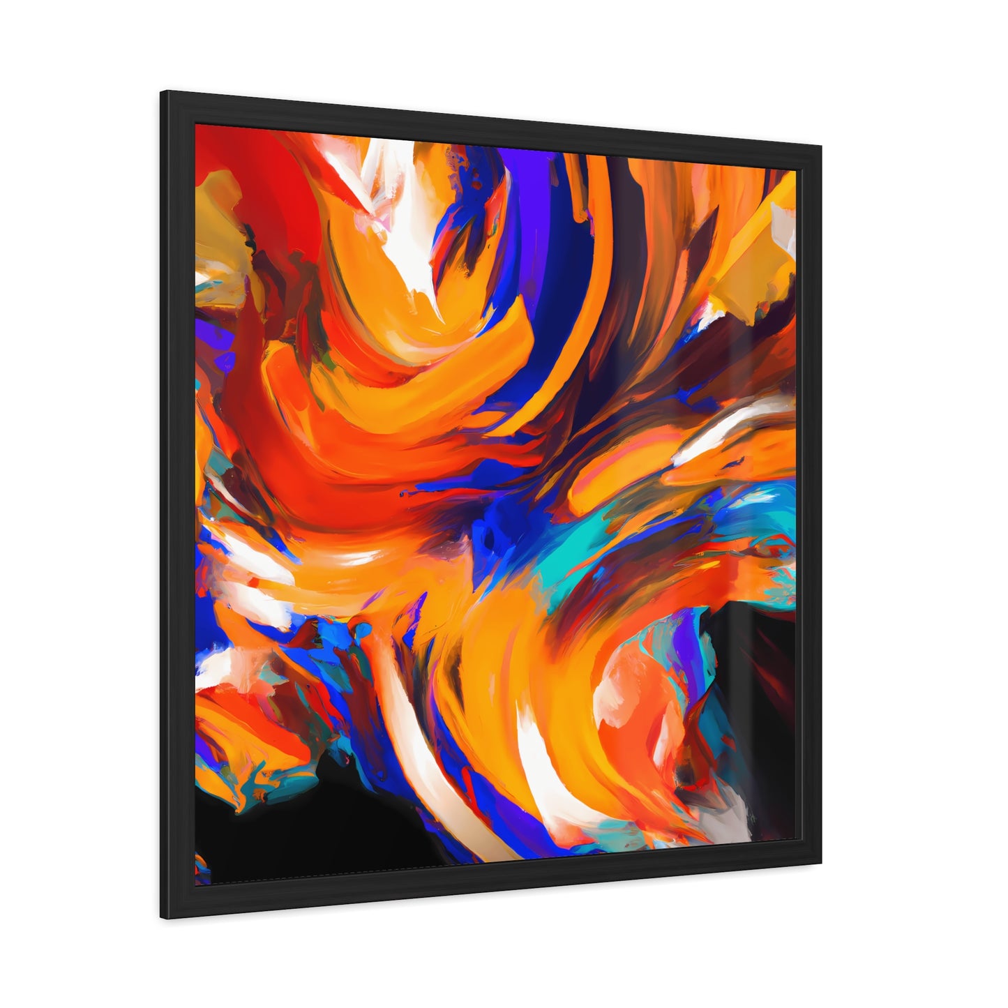 Fabstract 56 - on Framed Print