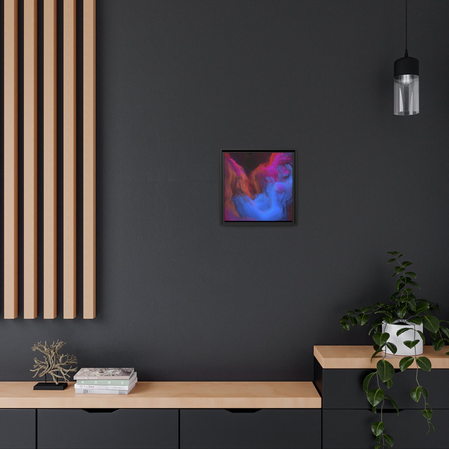 Quantum Euphoria 8 - on Framed Canvas