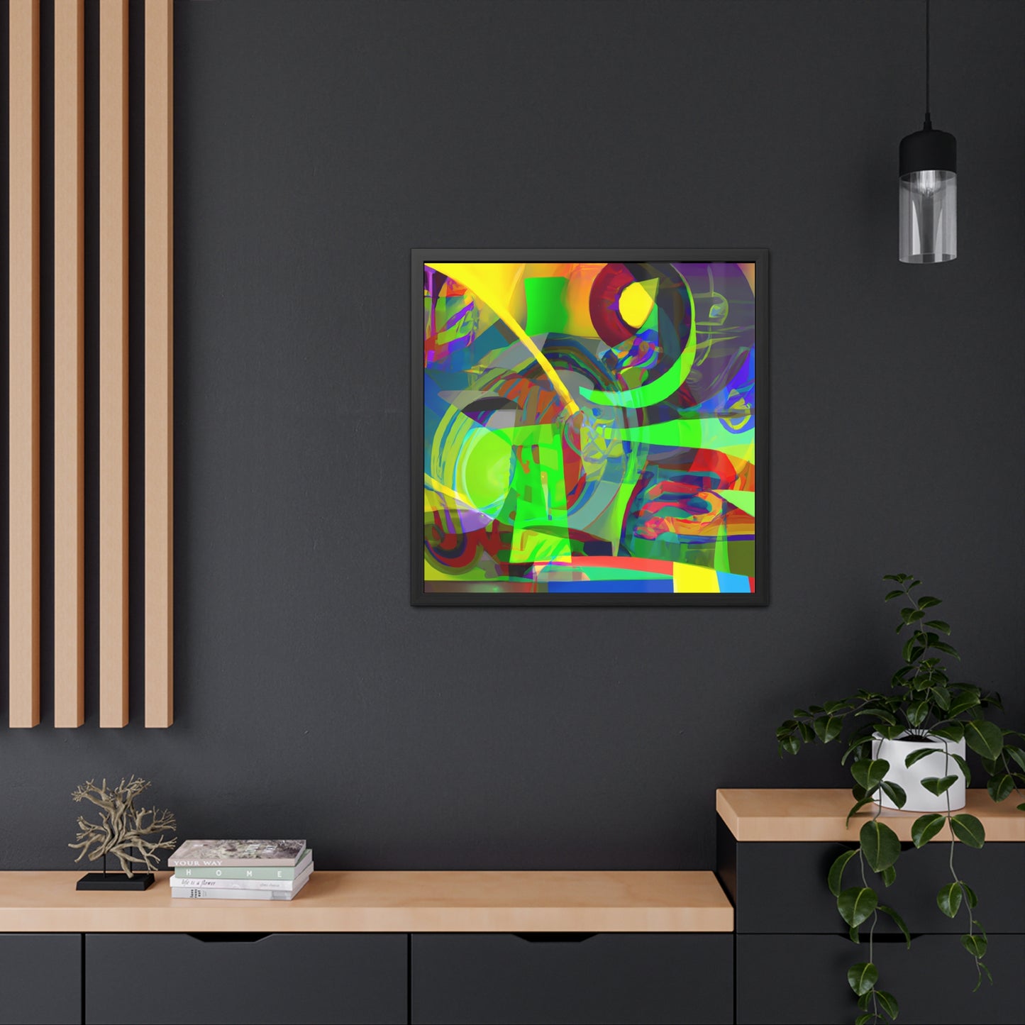 Future Graffiti 8 - on Framed Print