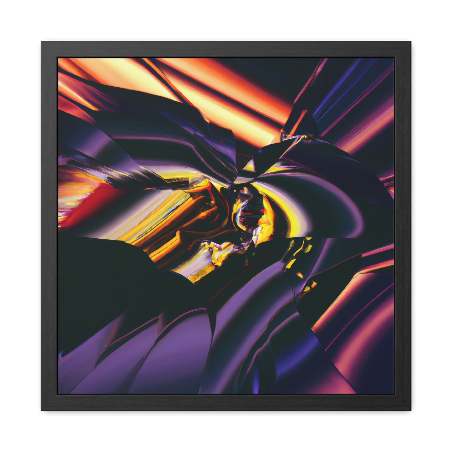 Temporal Flux 16 - on Framed Print