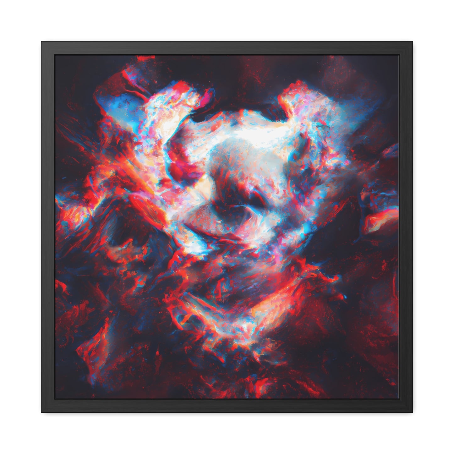 Fabstract 102 - on Framed Print