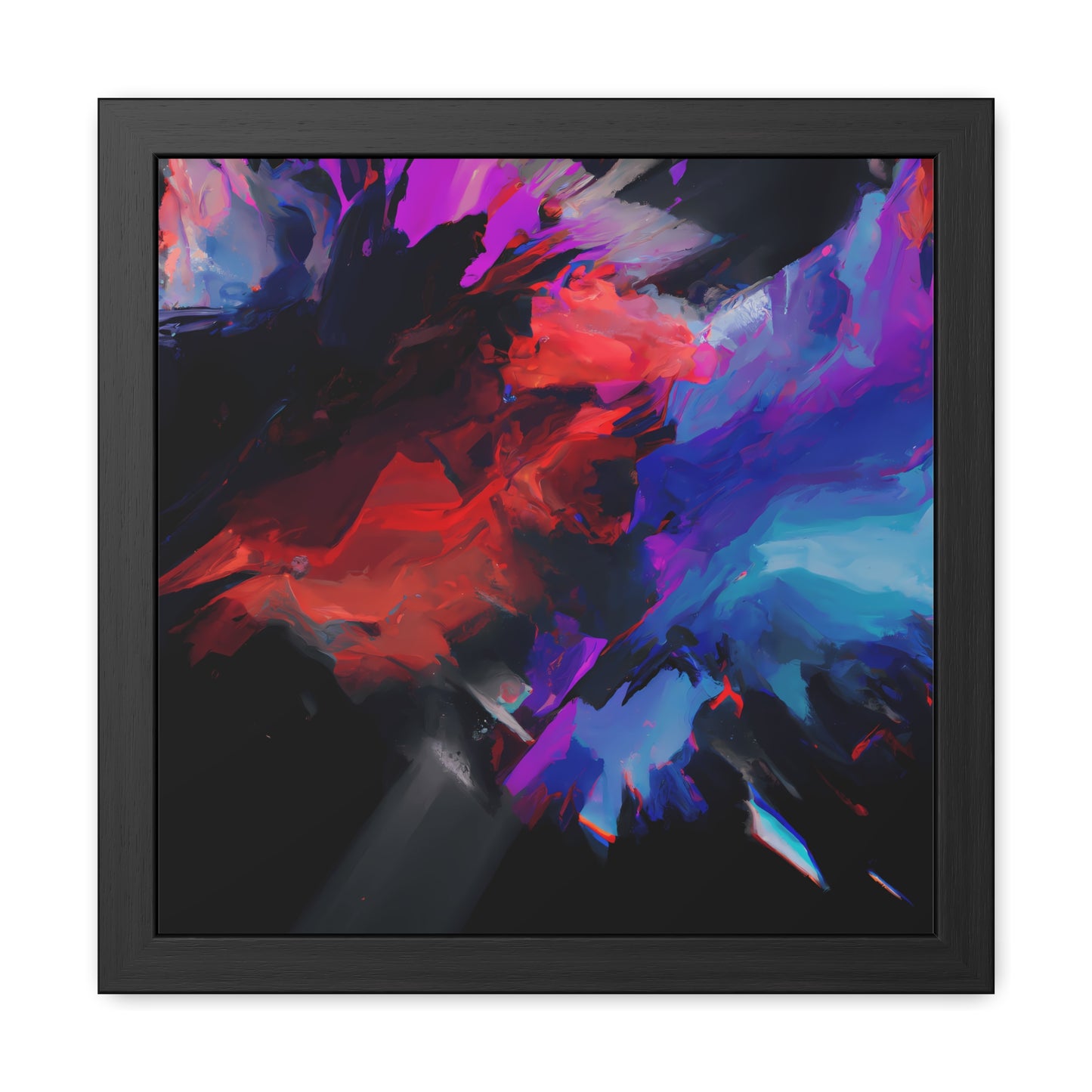 Fabstract 39 - on Framed Print