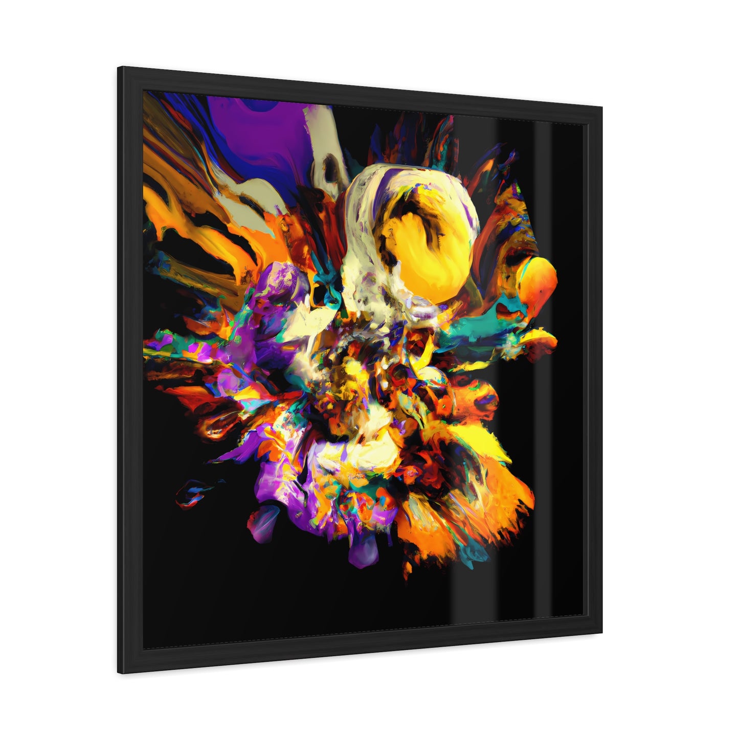 Fabstract 29 - on Framed Print