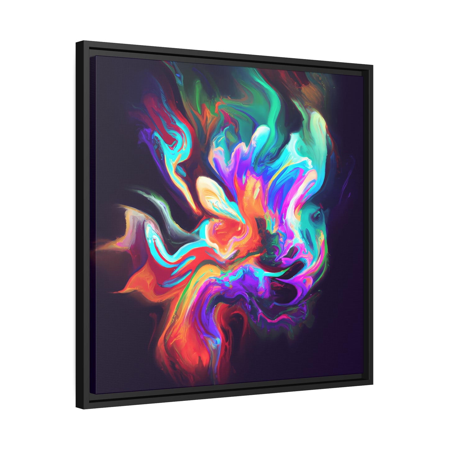 Quantum Euphoria 1 - on Framed Canvas