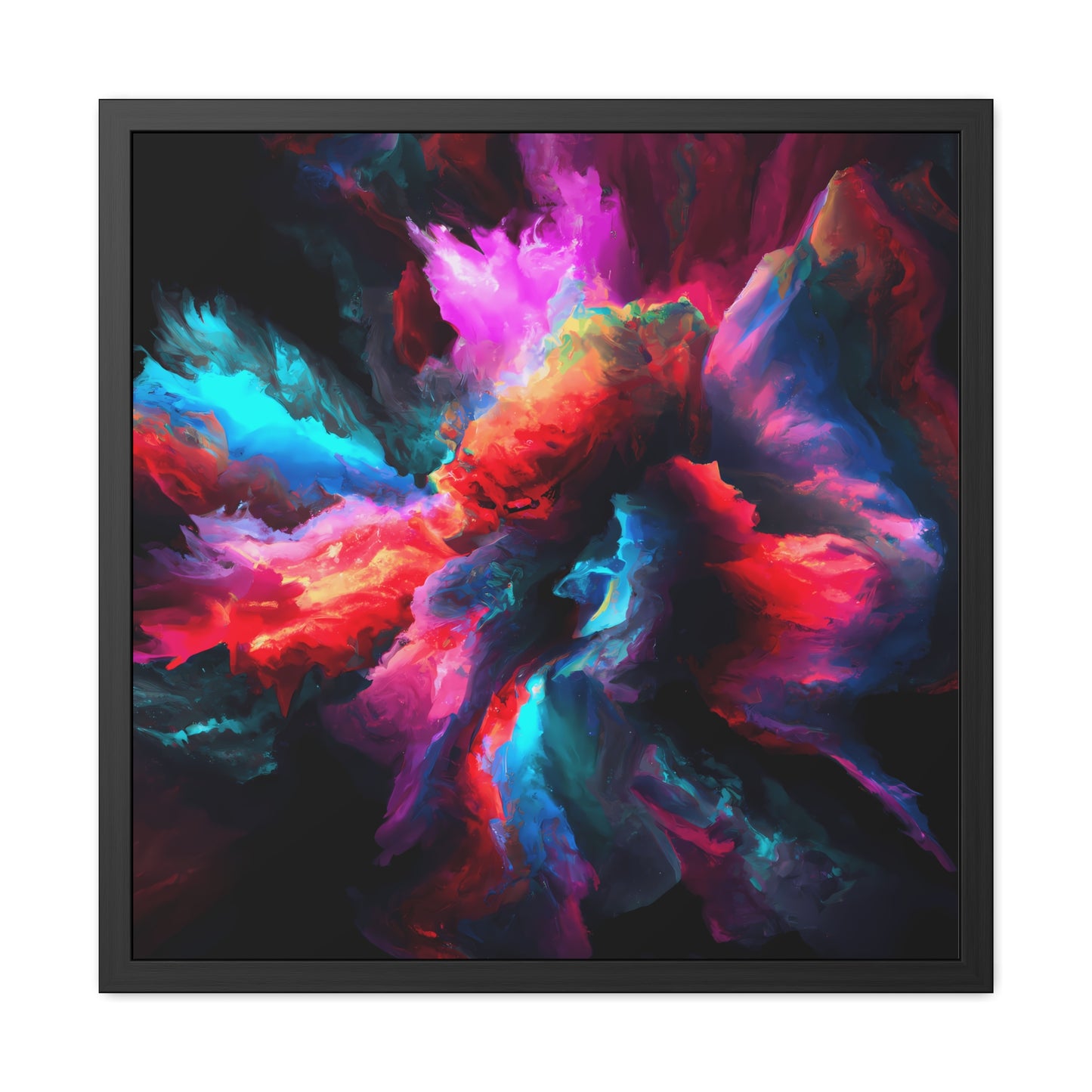 Fabstract 61 - on Framed Print