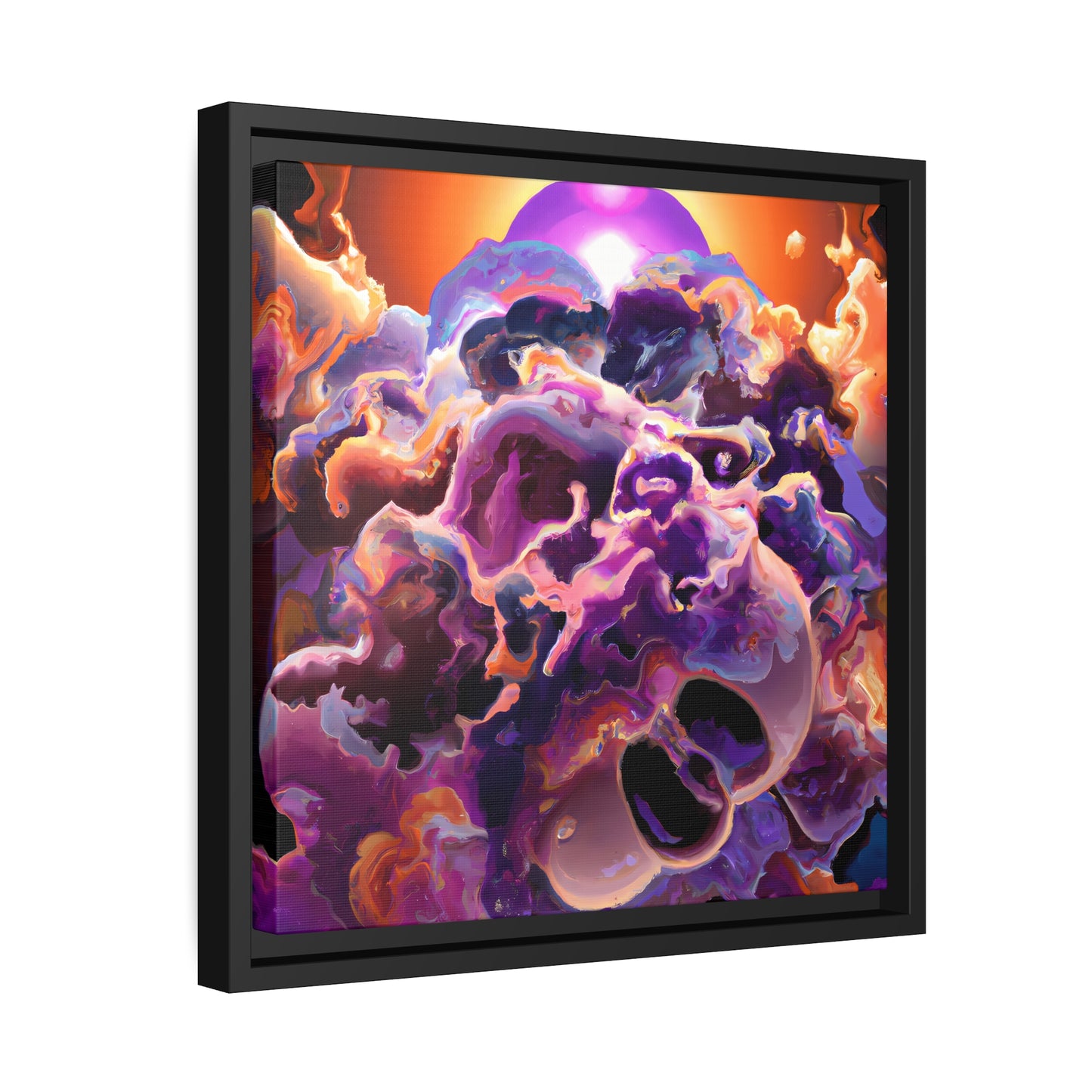 Temporal Flux 5 - on Framed Canvas