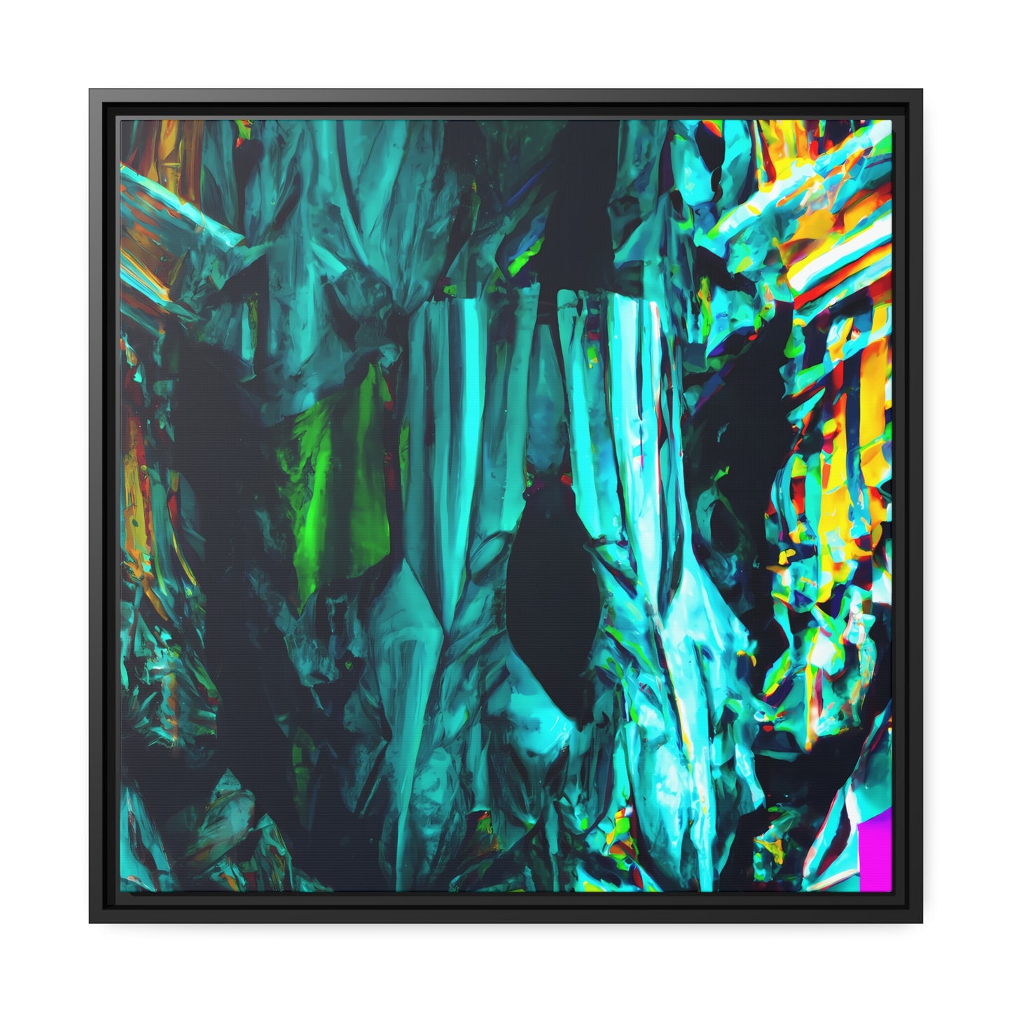 Infinite Perspectives 10 - on Framed Canvas