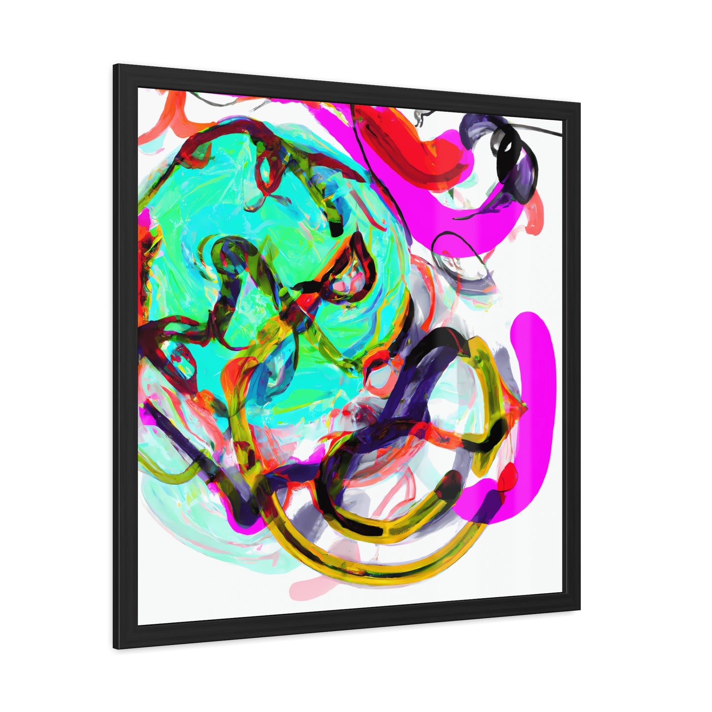 Future Graffiti 19 - on Framed Print