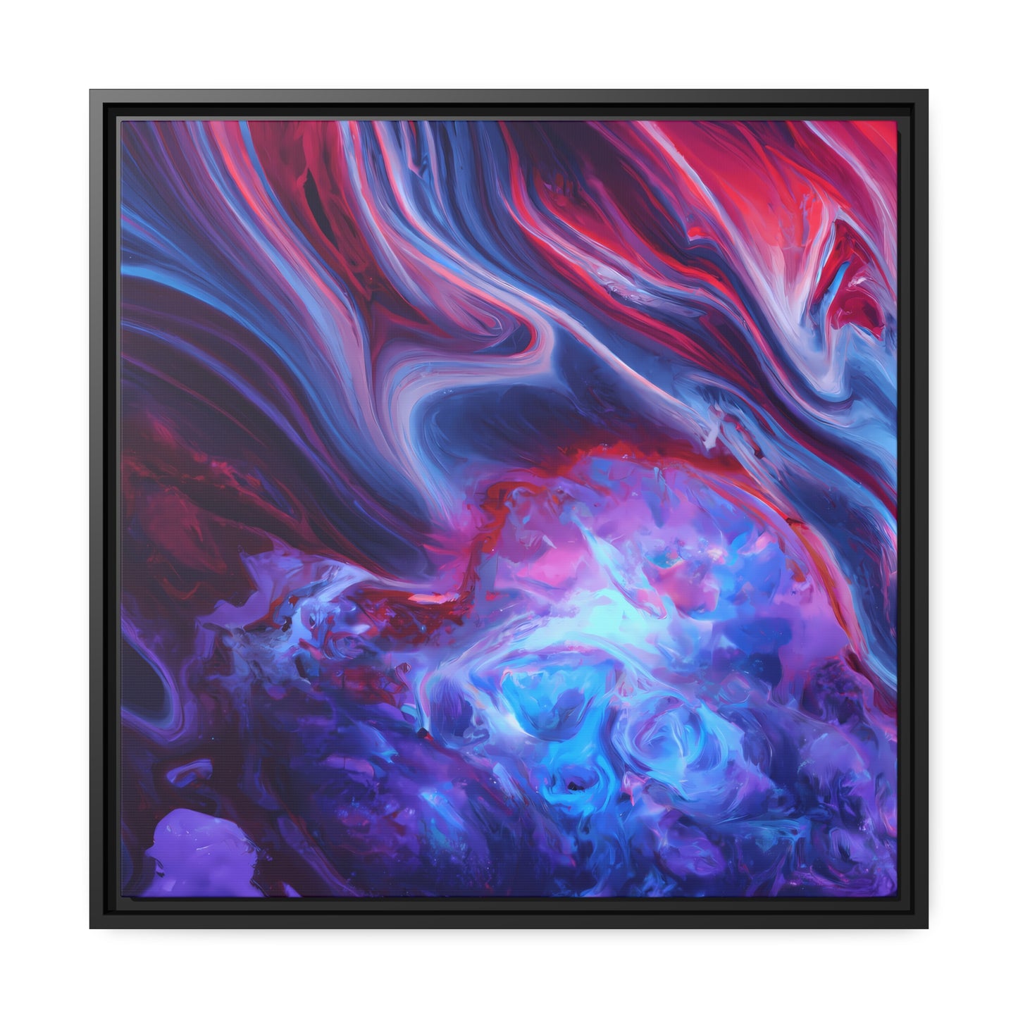 Quantum Euphoria 2 - on Framed Canvas