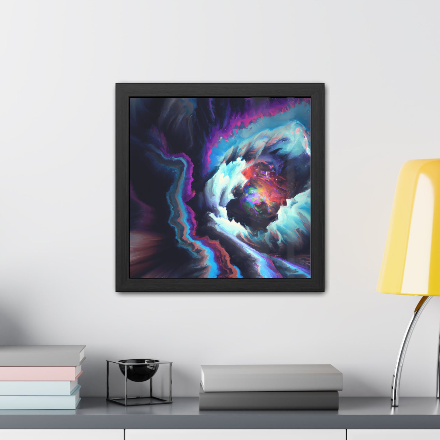 Quantum Euphoria 7 - on Framed Print