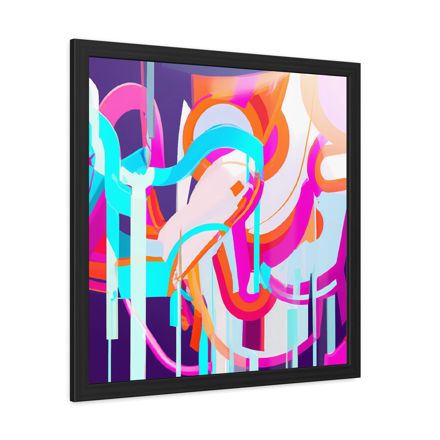 Future Graffiti 1 - on Framed Print