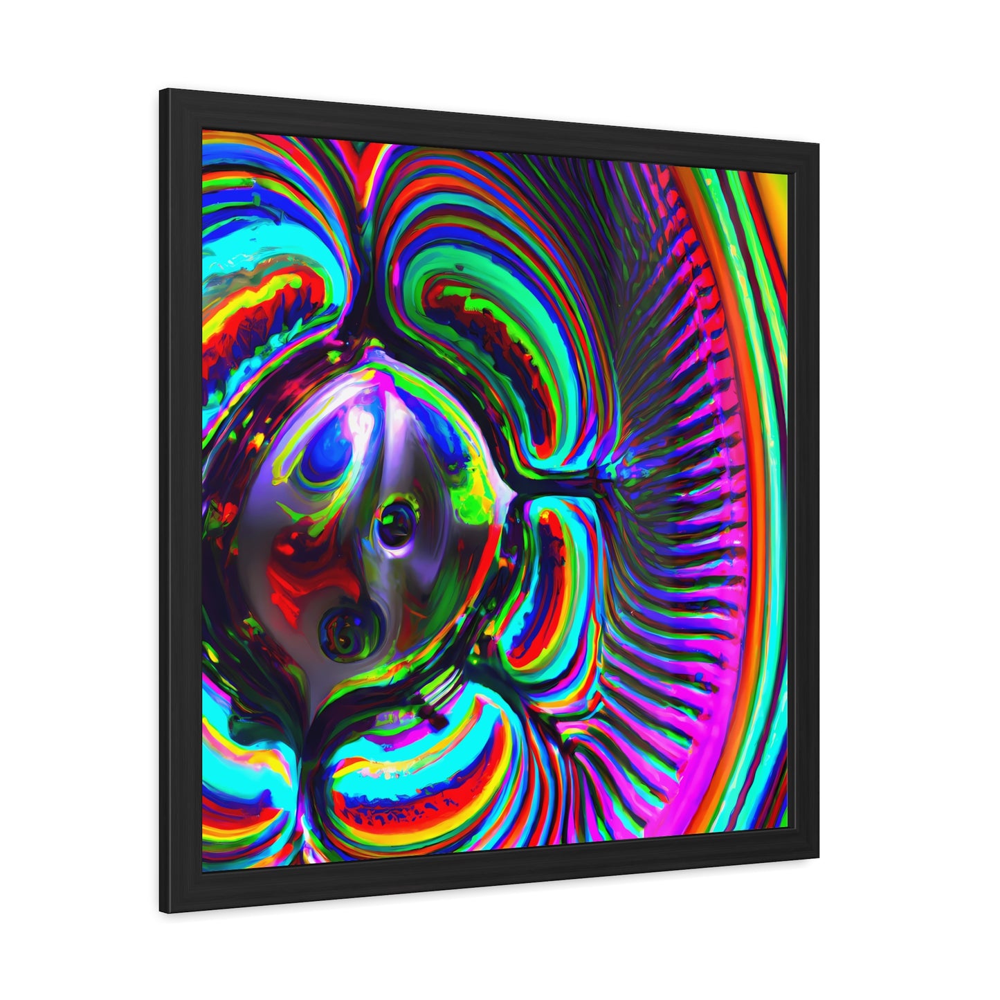 Neon Nexus 2 - on Framed Print