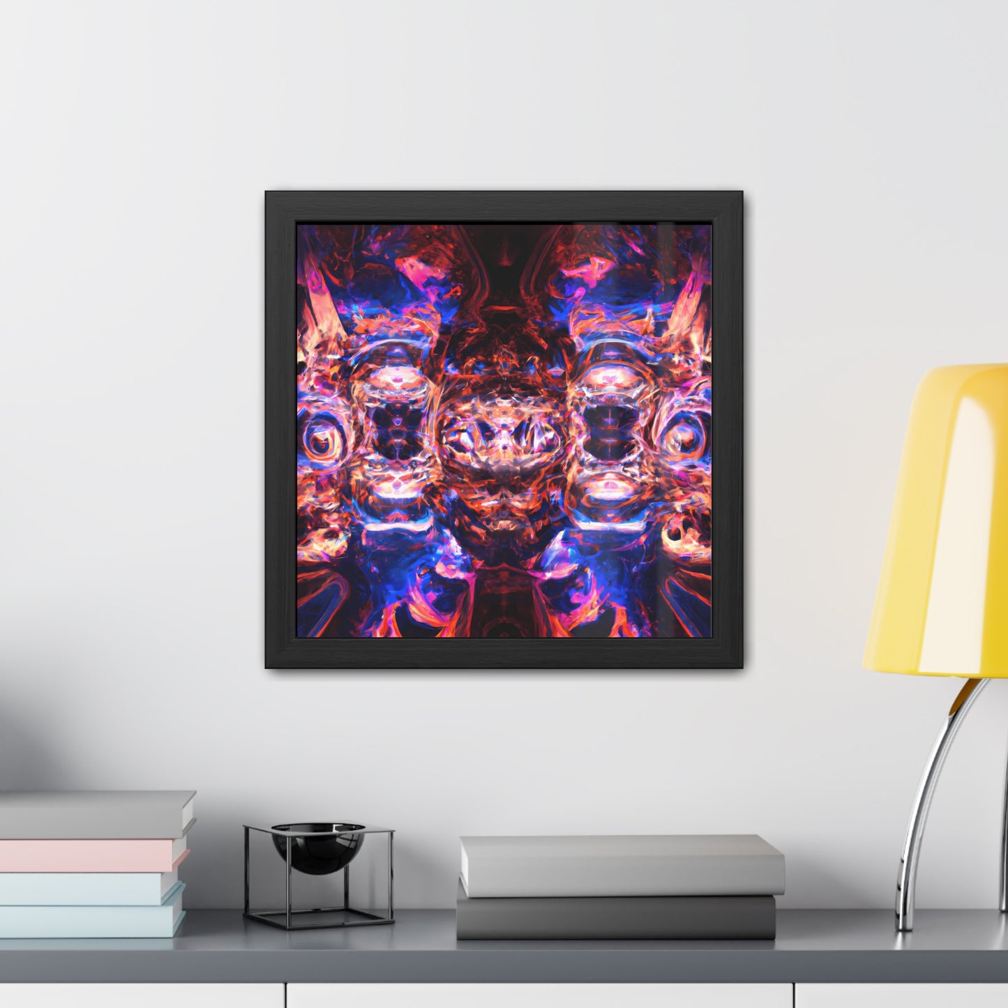 Fabstract 112 - on Framed Print