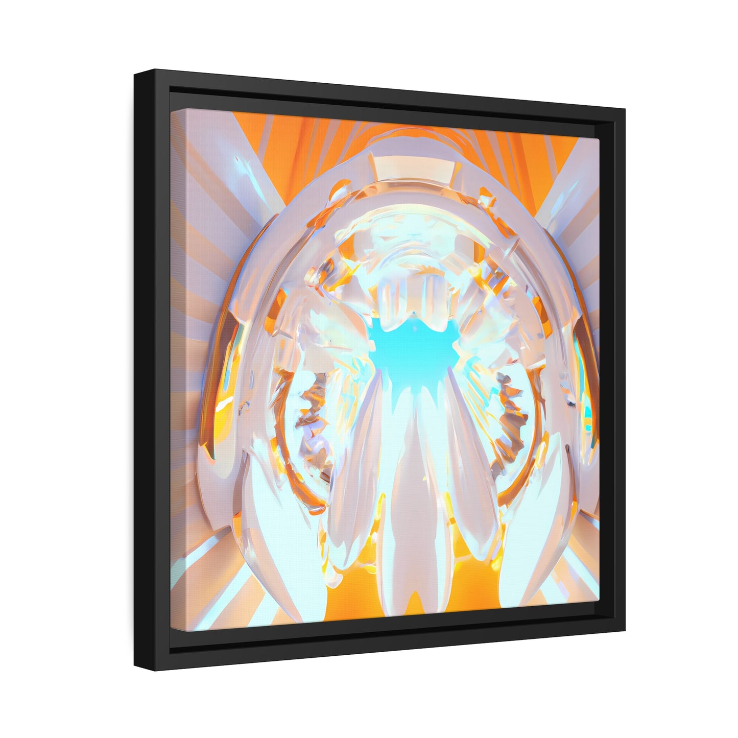 Temporal Flux 4 - on Framed Canvas