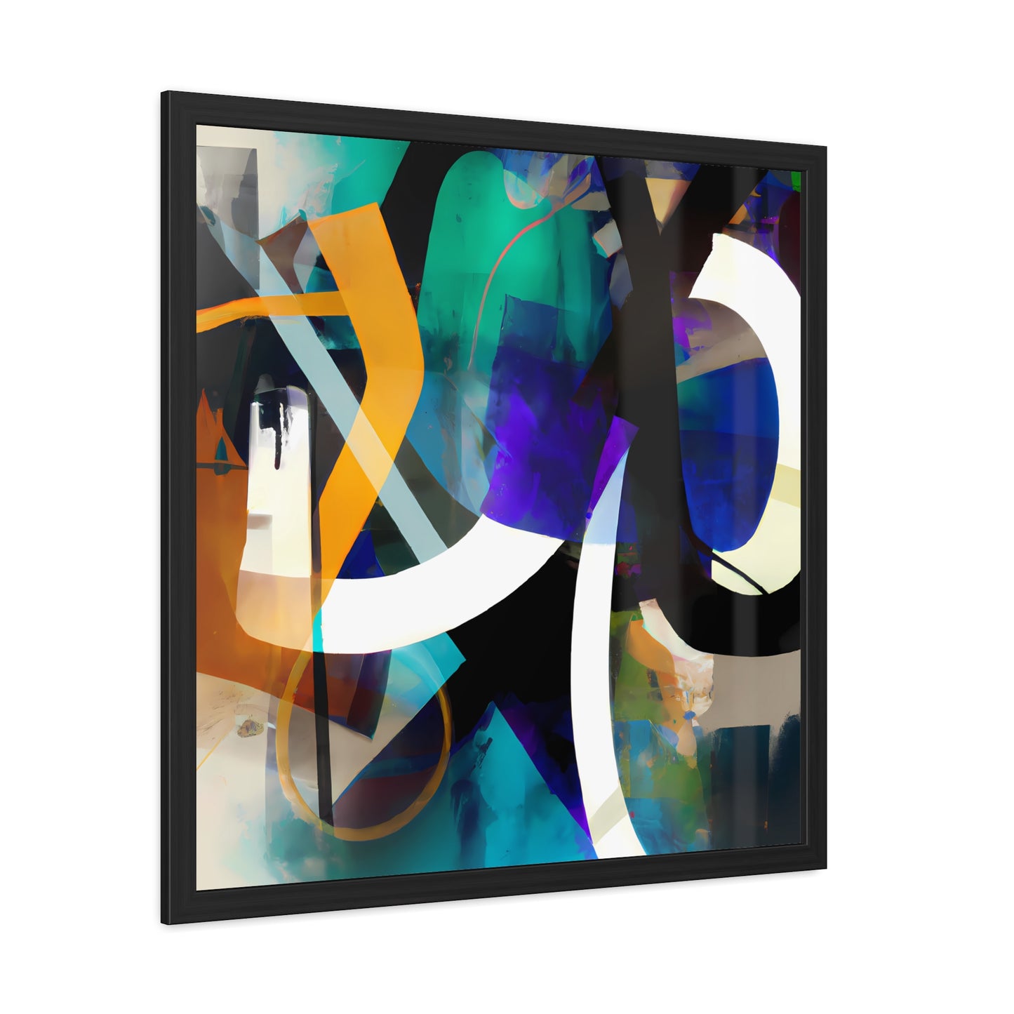 Future Graffiti 3 - on Framed Print