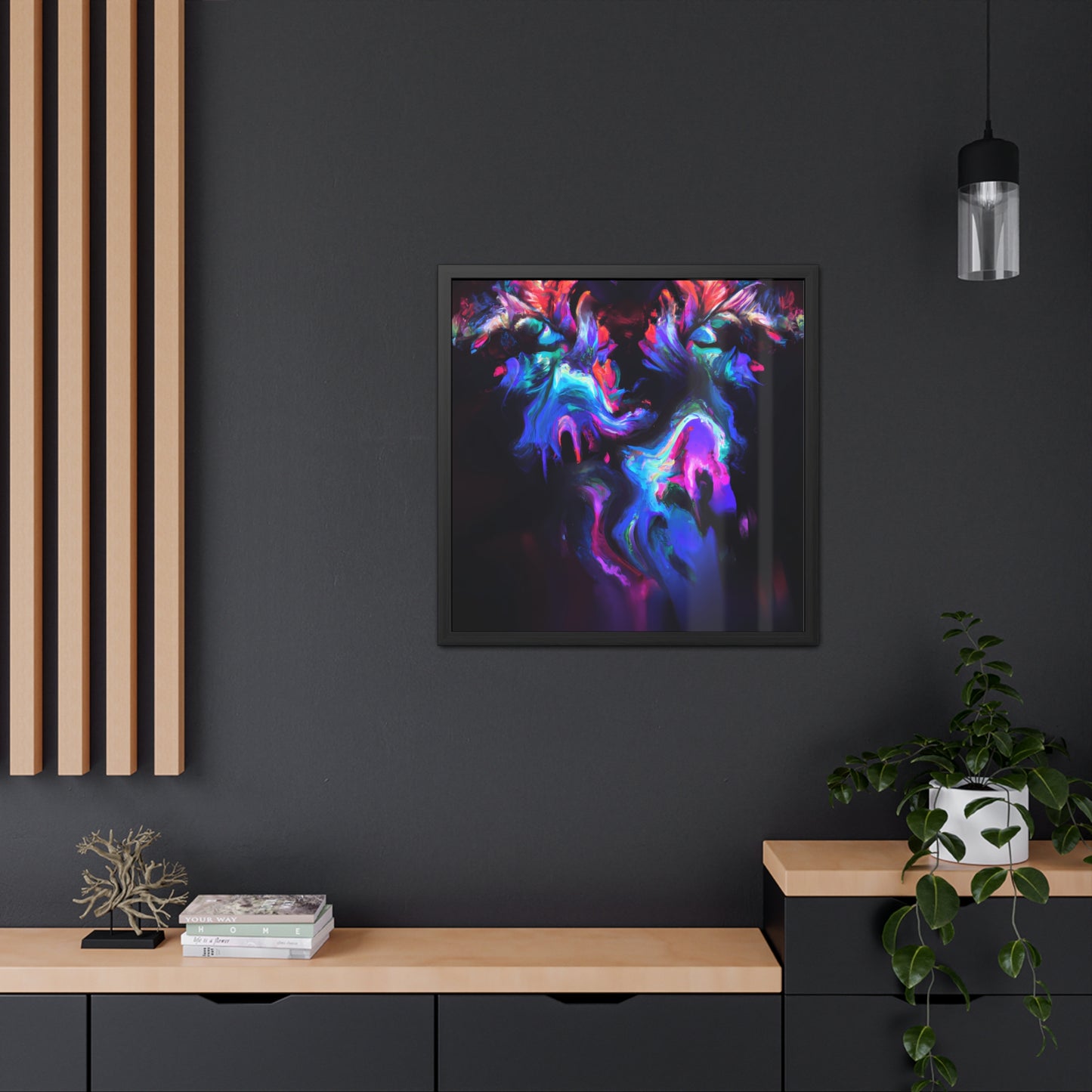 Quantum Euphoria 17 - on Framed Print