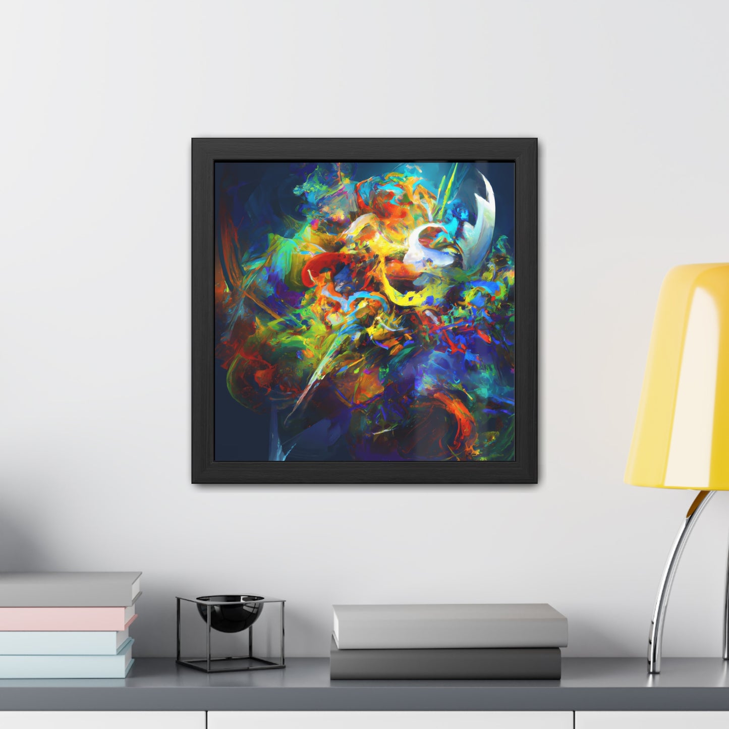 Fabstract 103 - on Framed Print