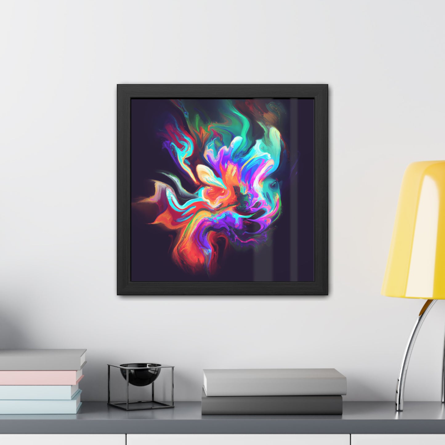 Quantum Euphoria 1 - on Framed Print