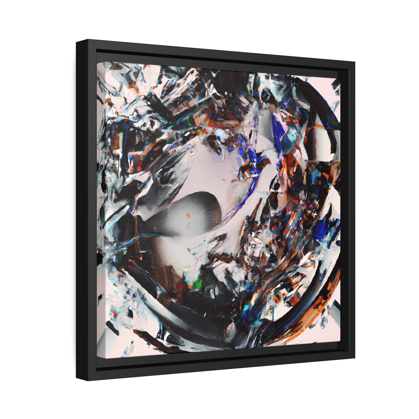 Temporal Flux 17 - on Framed Canvas